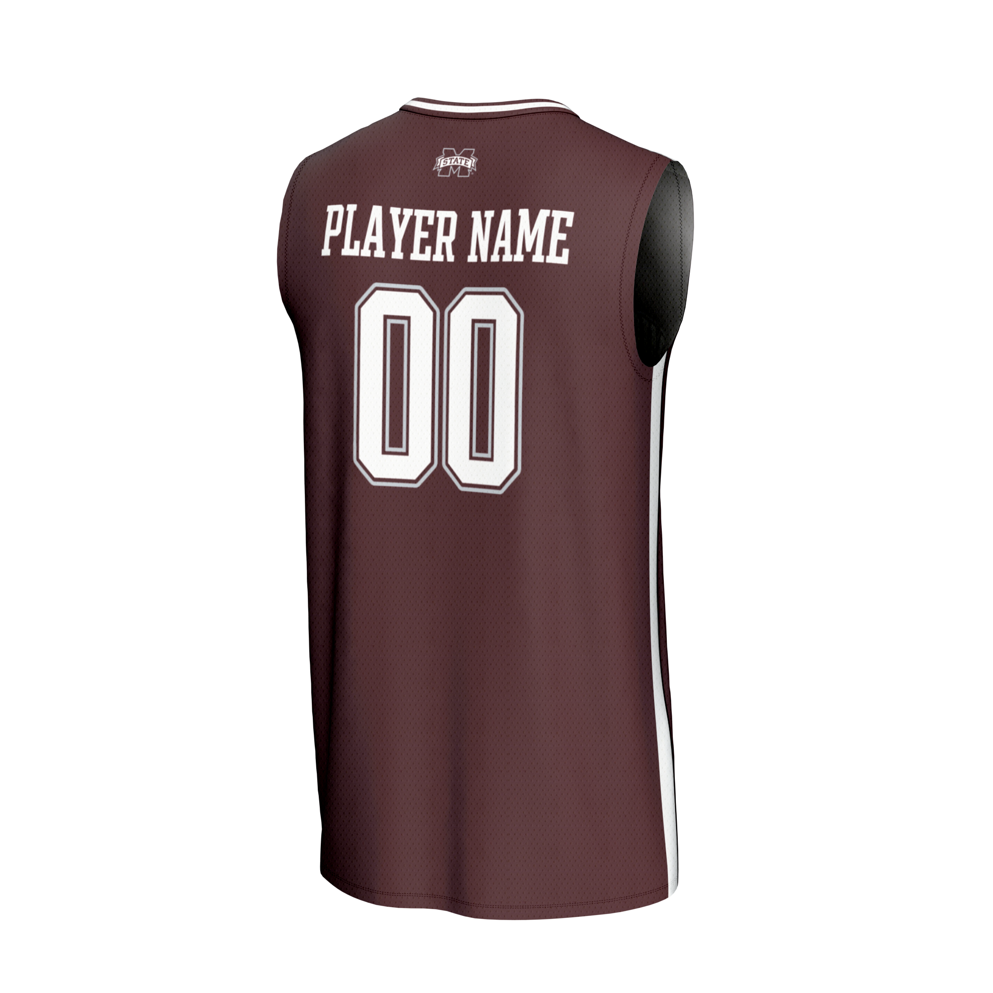 NIL Pick- Basketball Mississippi State Bulldogs Player Jersey Maroon NCAA College Basketball Fan Wear NIL Pick- Basketball