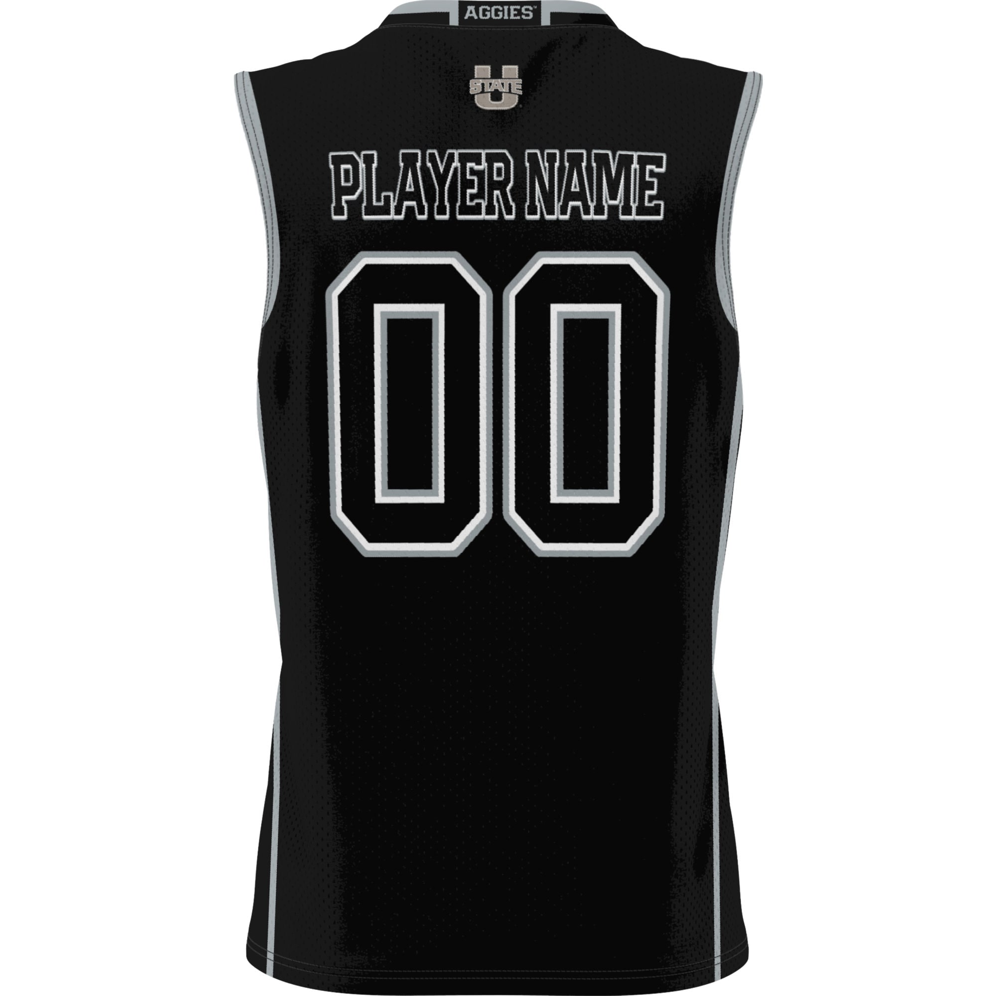 NIL Pick- Basketball Utah State Aggies Player Jersey Black NCAA College Basketball Fan Wear