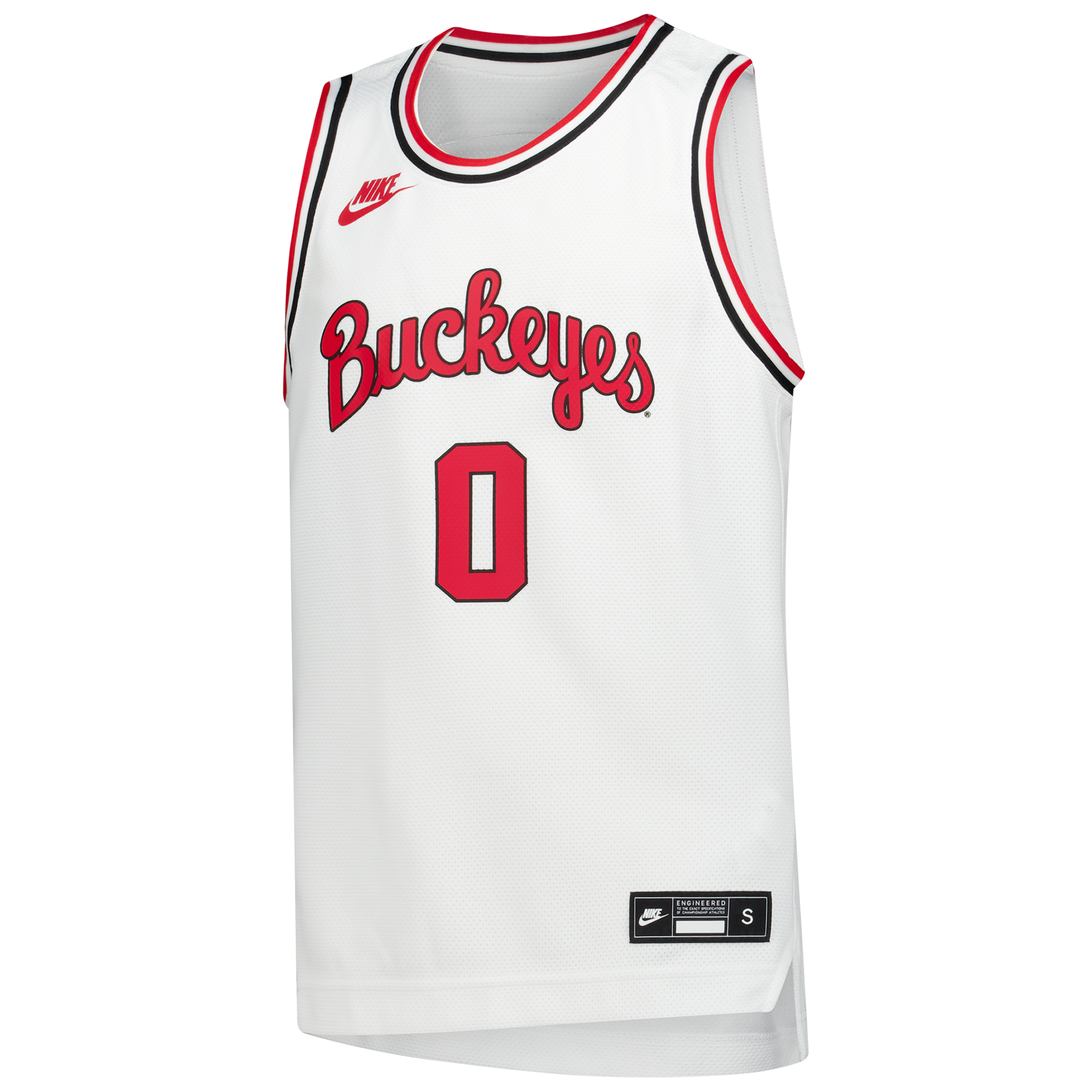 Basketball Ohio State Buckeyes Replica Jersey White NCAA College Basketball Fan Wear