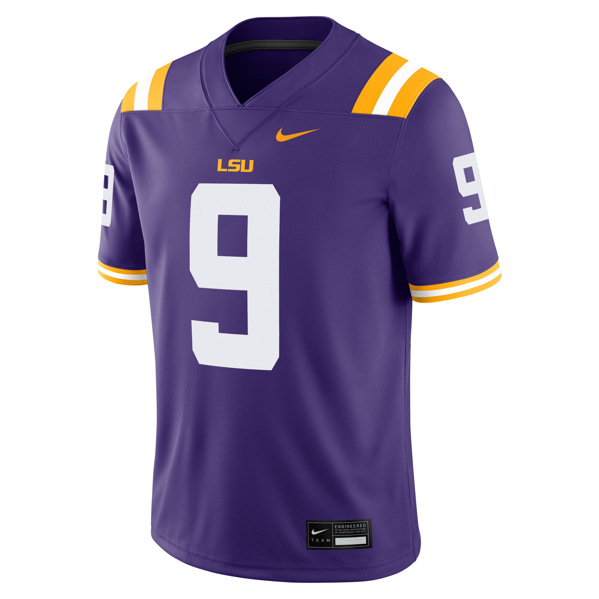 Joe Burrow LSU Tigers Game Jersey Purple NCAA College Football Fan Wear