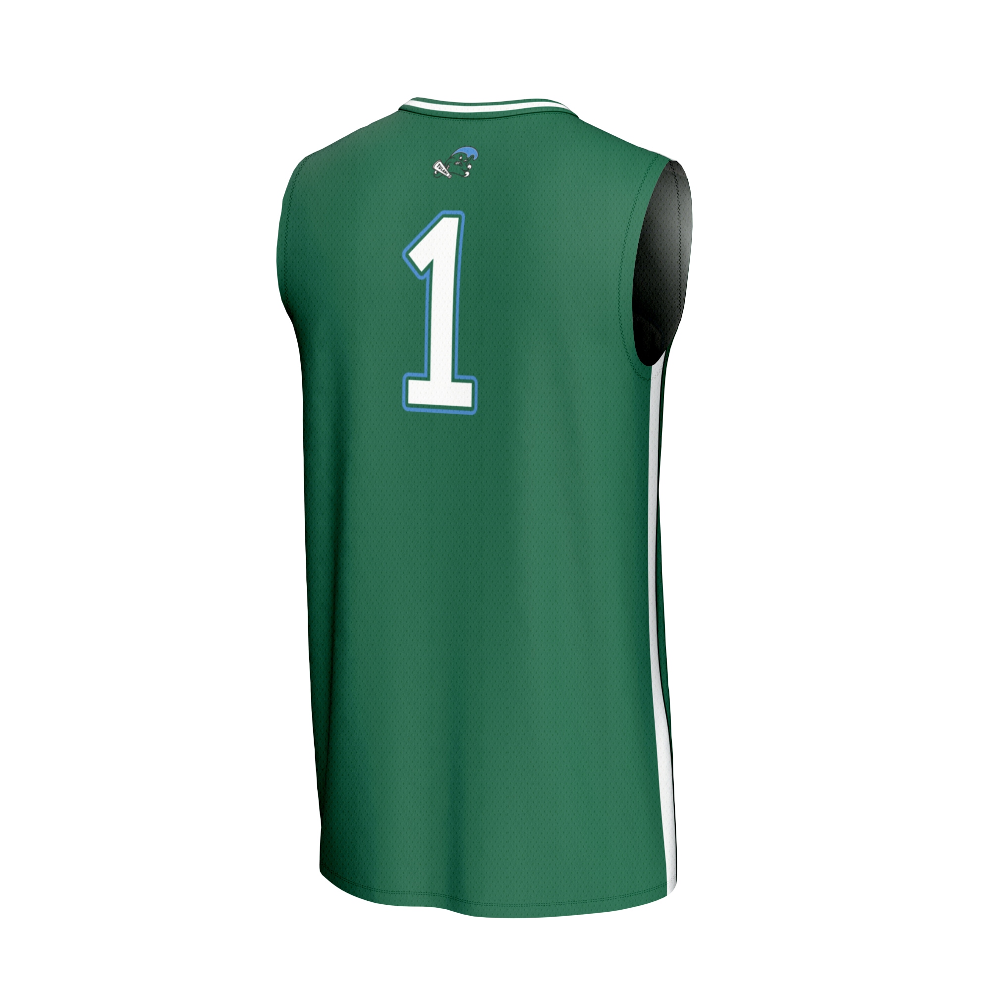 Collegiate Basketball Fashion Tulane Green Wave Game Jersey Green NCAA College Basketball Fan Wear