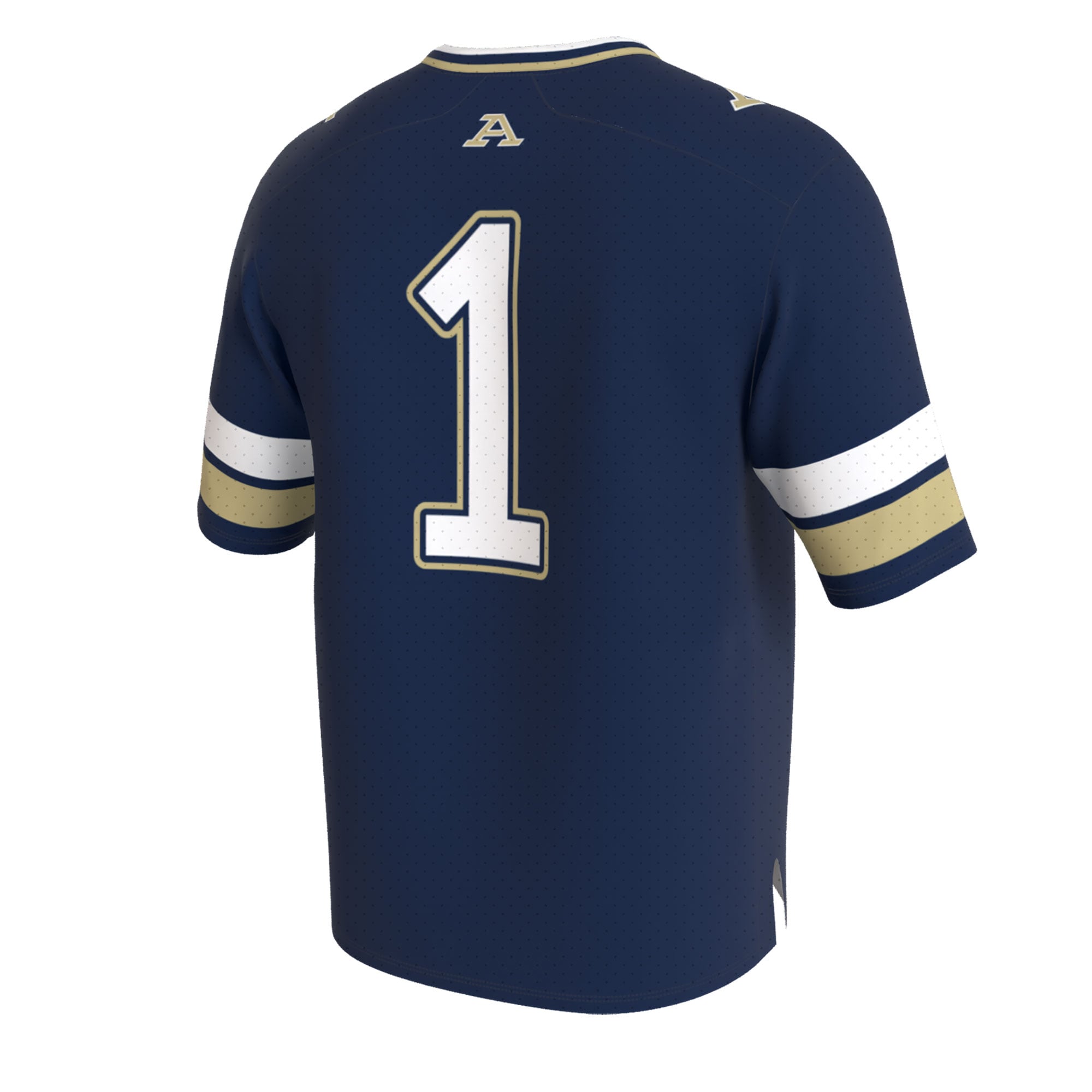 Collegiate Fashion Akron Zips Game Jersey Navy NCAA College Football Fan Wear