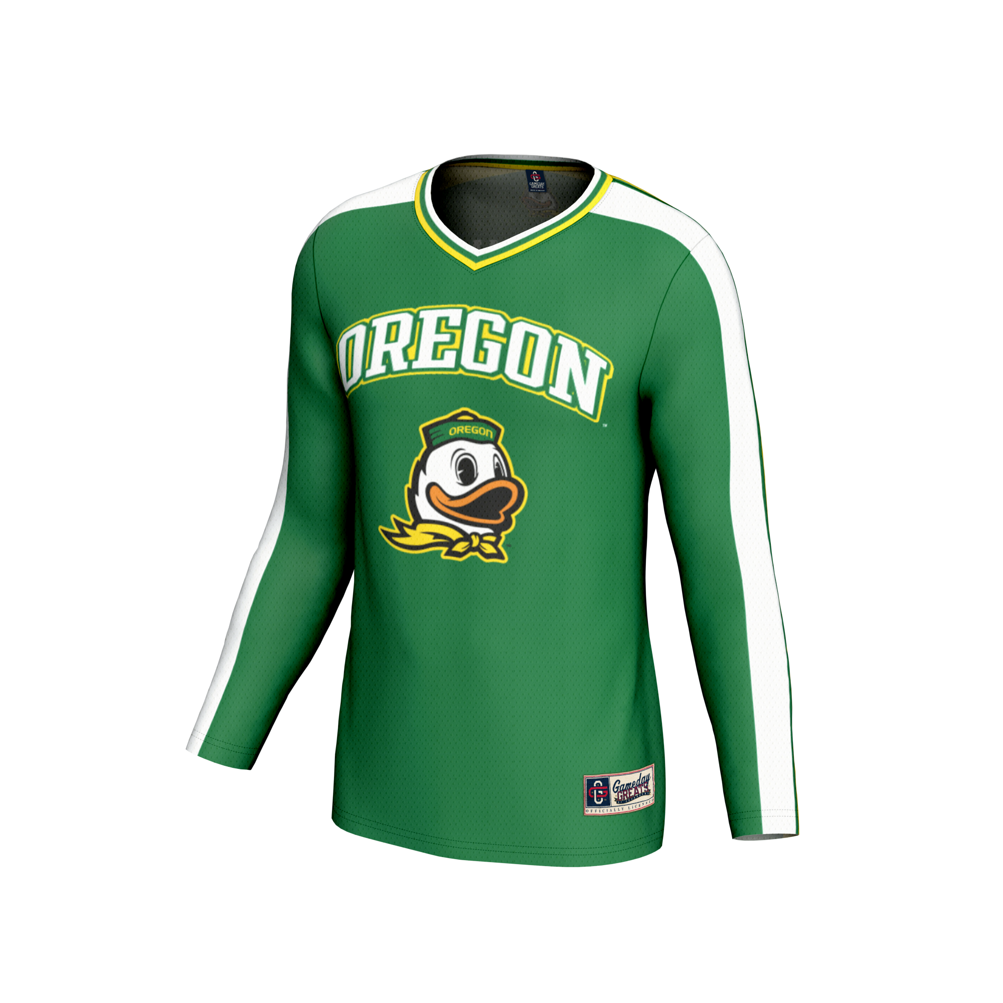 NIL Pick- Collegiate Oregon Ducks Player Jersey Green NCAA College Baseball Fan Wear