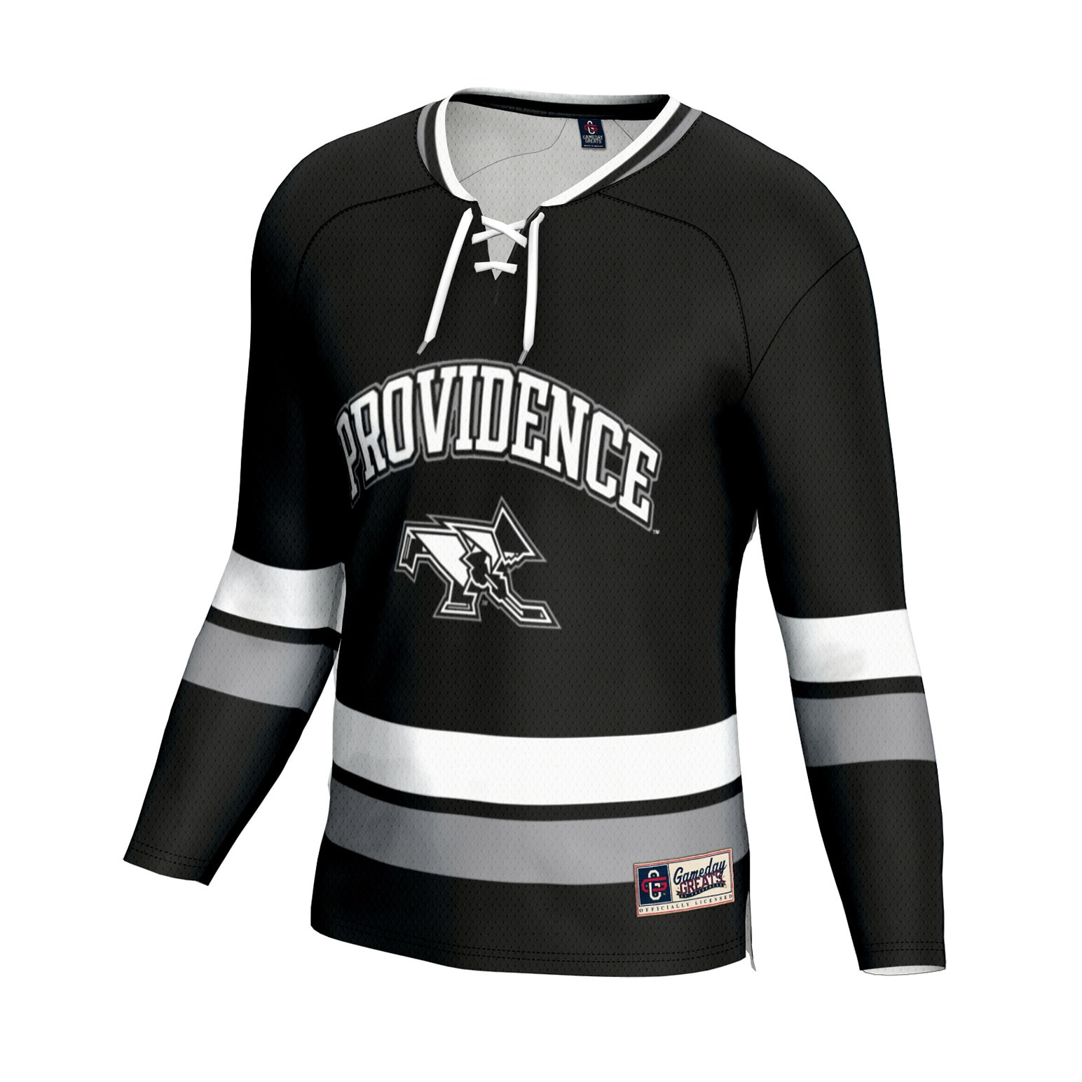 NIL Pick- Hockey Providence Friars Player Jersey Black NCAA College Hockey Fan Wear NIL Pick- Hockey