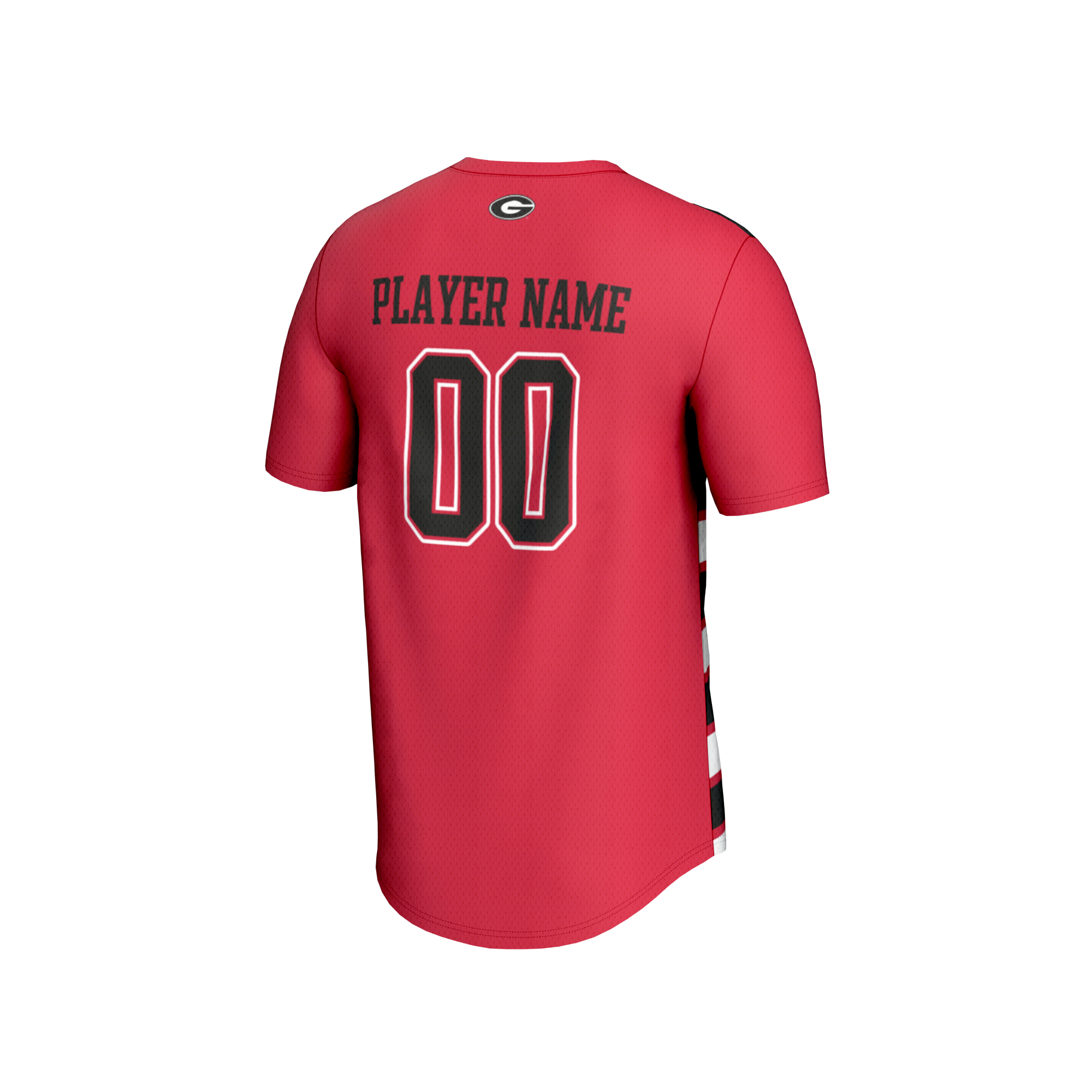 NIL Pick Collegiate Georgia Bulldogs Player Jersey Red NCAA College Volleyball Fan Wear