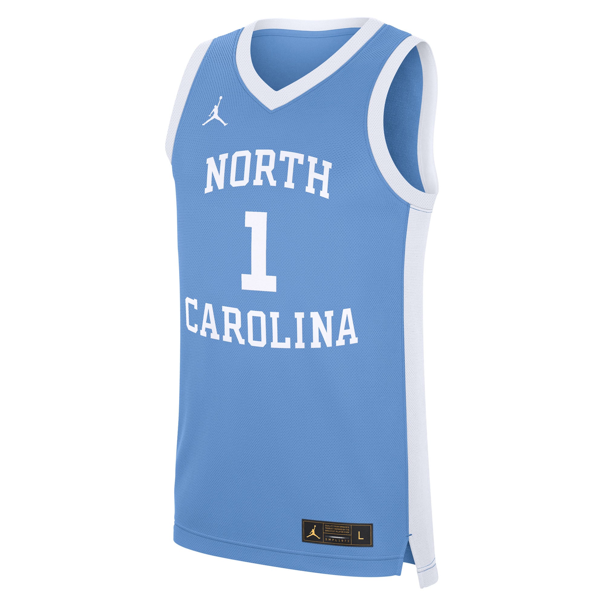 Blue North Carolina Tar Heels Replica Jersey Blue NCAA College Football Fan Wear Custom Number