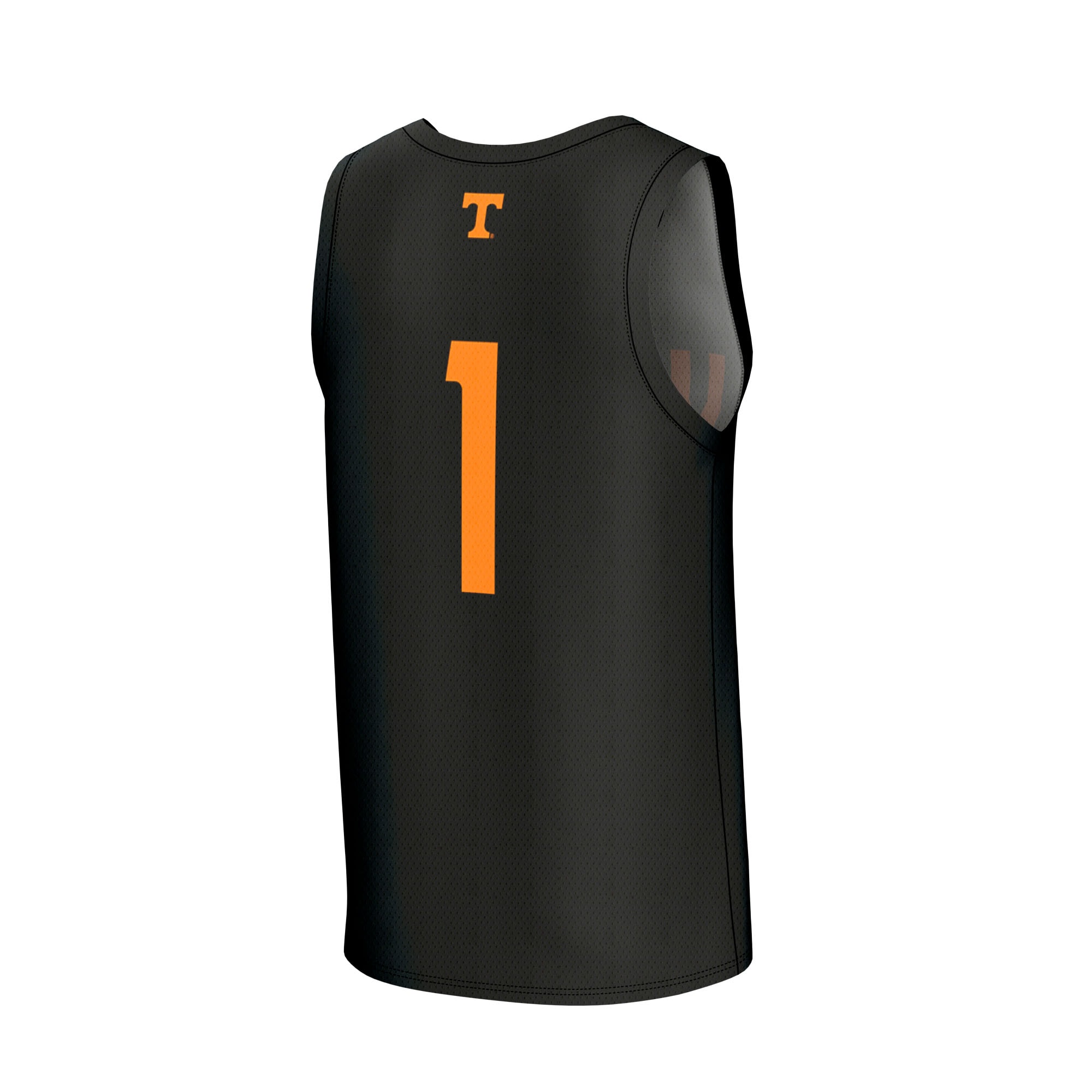 Basketball Fashion Tennessee Volunteers Game Jersey Black NCAA College Basketball Fan Wear Basketball Fashion