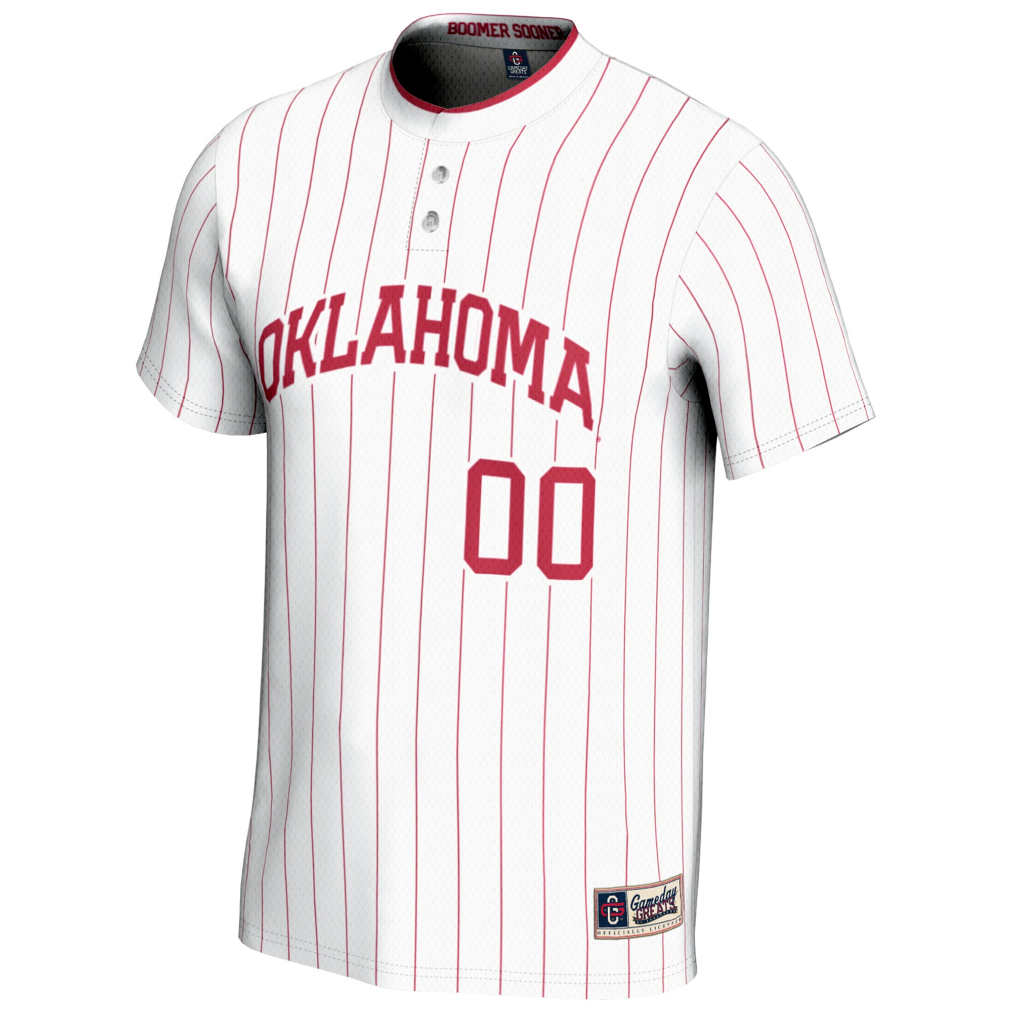 NIL Pick- Softball Oklahoma Sooners Player Jersey White NCAA College Softball Fan Wear