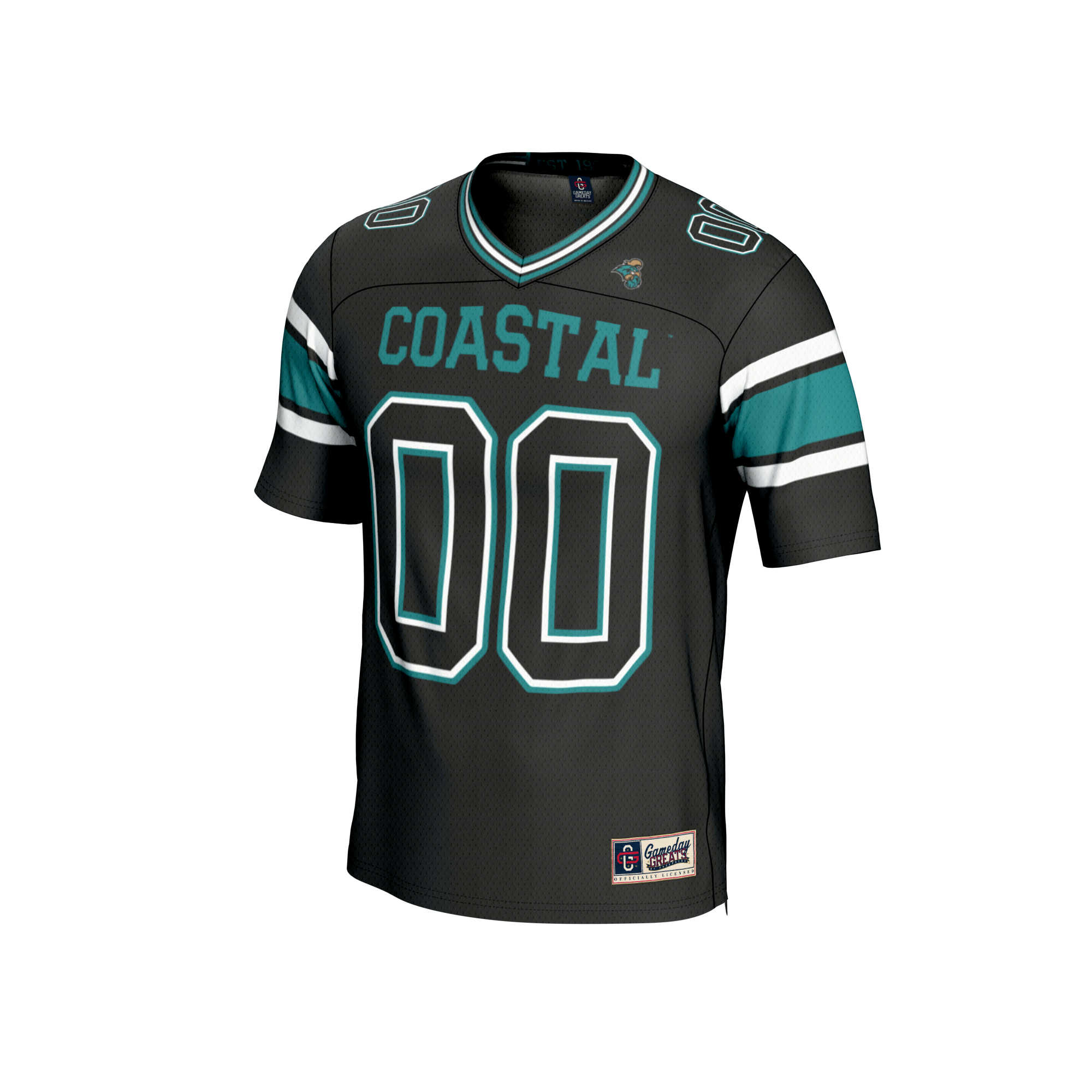NIL Collegiate Fashion Coastal Carolina Chanticleers Game Jersey Black NCAA College Football Fan Wear NIL Collegiate Fashion