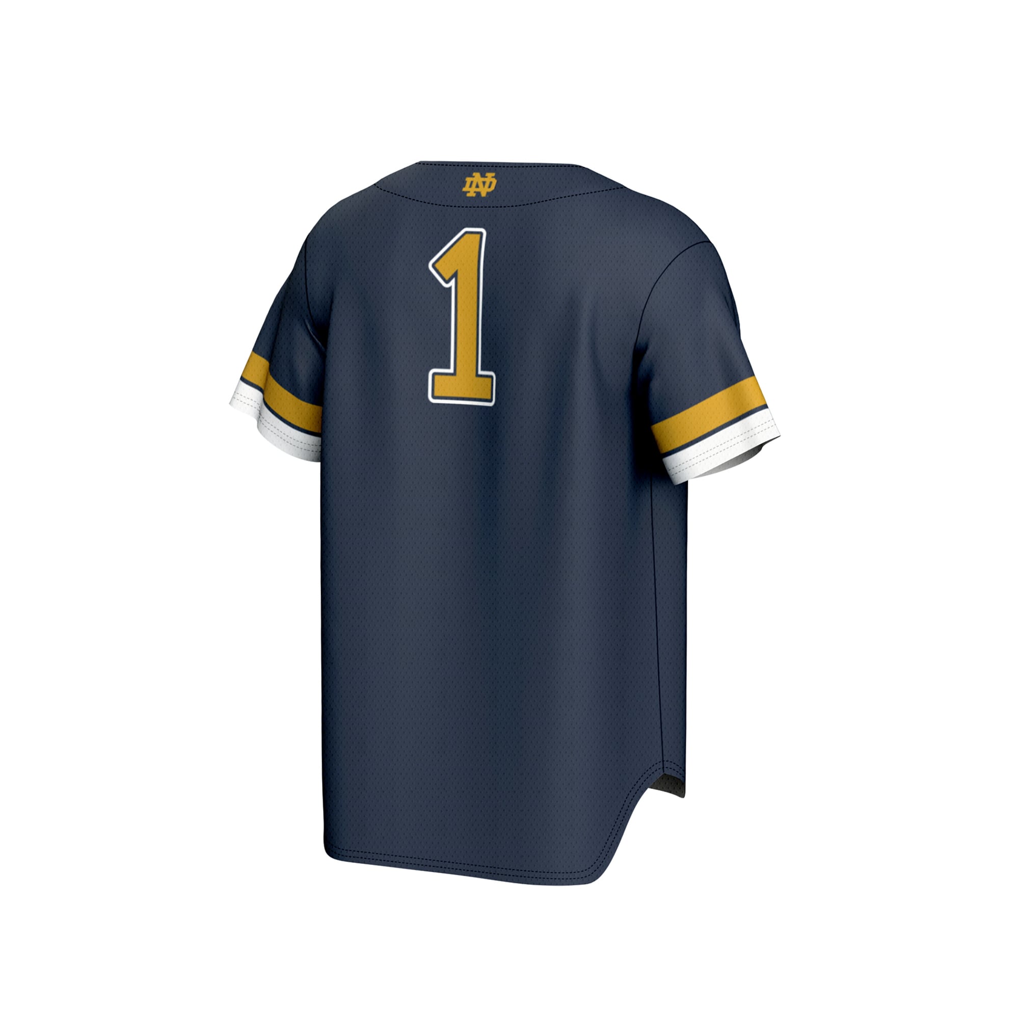 Pick- Baseball Fashion Notre Dame Fighting Irish Player Jersey Navy NCAA College Baseball Fan Wear Pick- Baseball Fashion