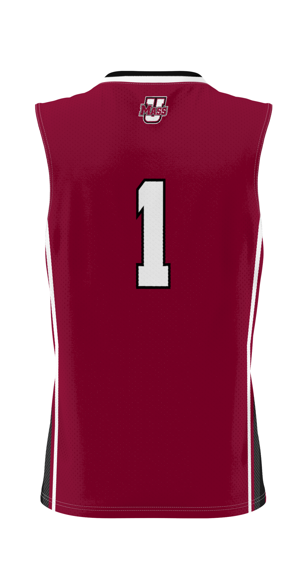 Basketball UMass Minutemen Game Jersey Maroon NCAA College Basketball Fan Wear Basketball