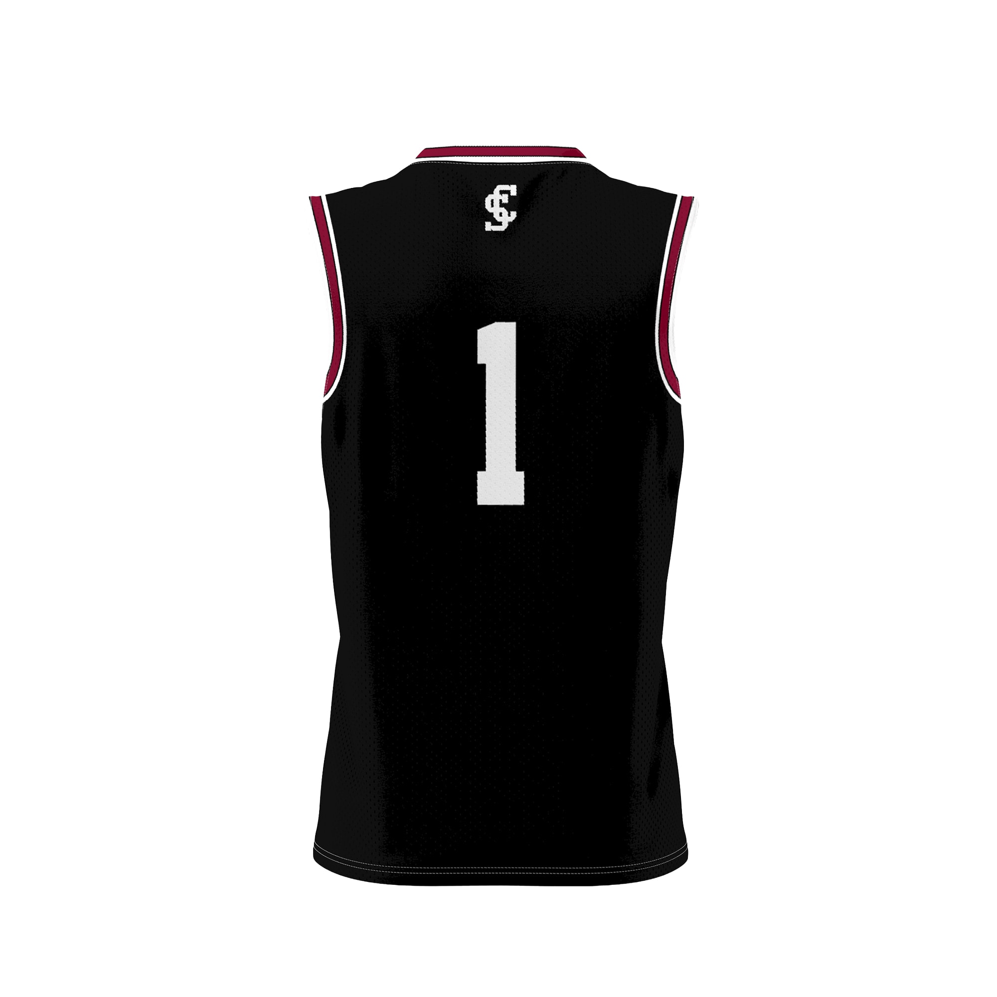 Collegiate Basketball Fashion Santa Clara Broncos Game Jersey Black NCAA College Basketball Fan Wear