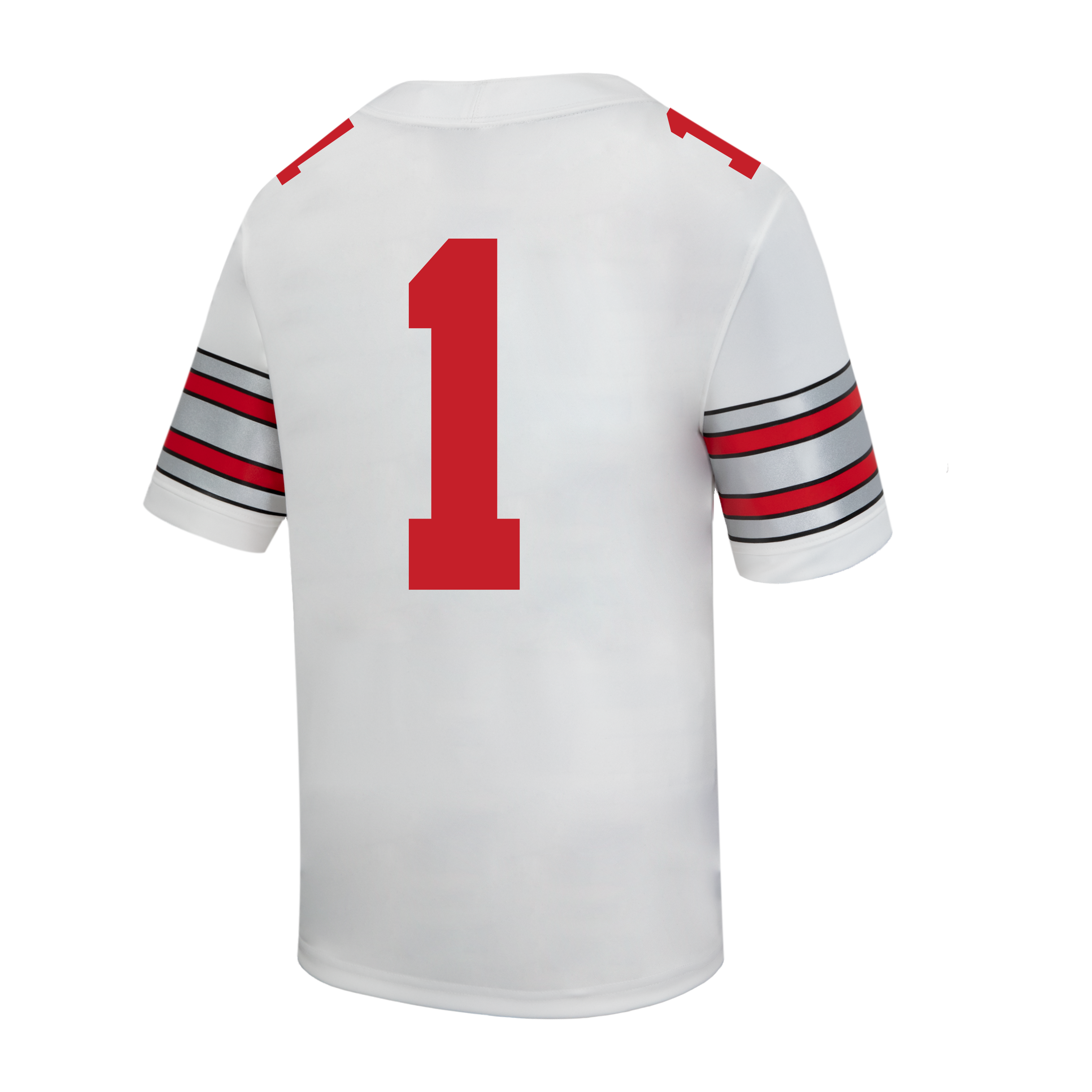 Ohio State Buckeyes Replica Jersey No.1 White NCAA College Football Fan Wear