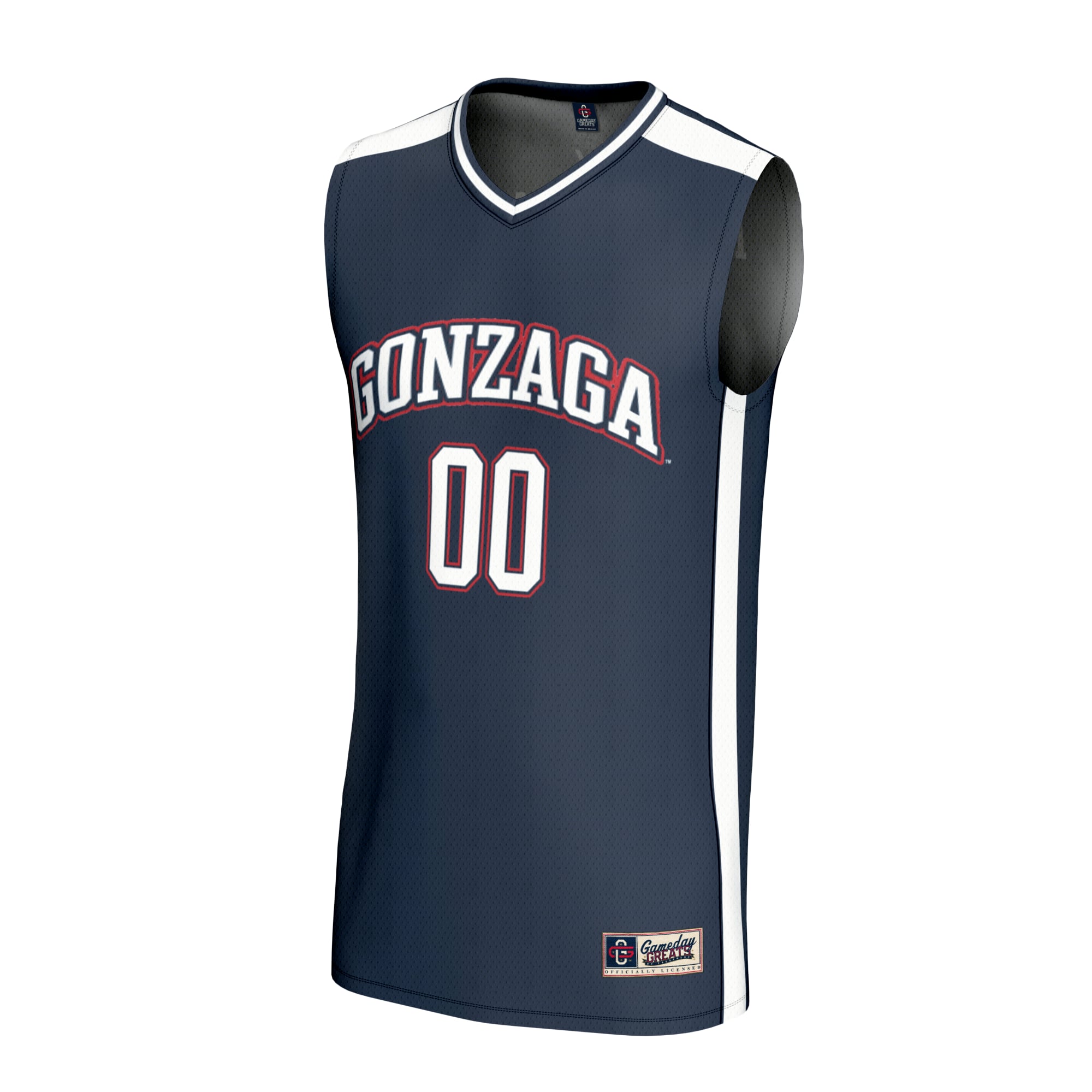Collegiate Basketball NIL Gonzaga Bulldogs Player Jersey Navy NCAA College Basketball Fan Wear