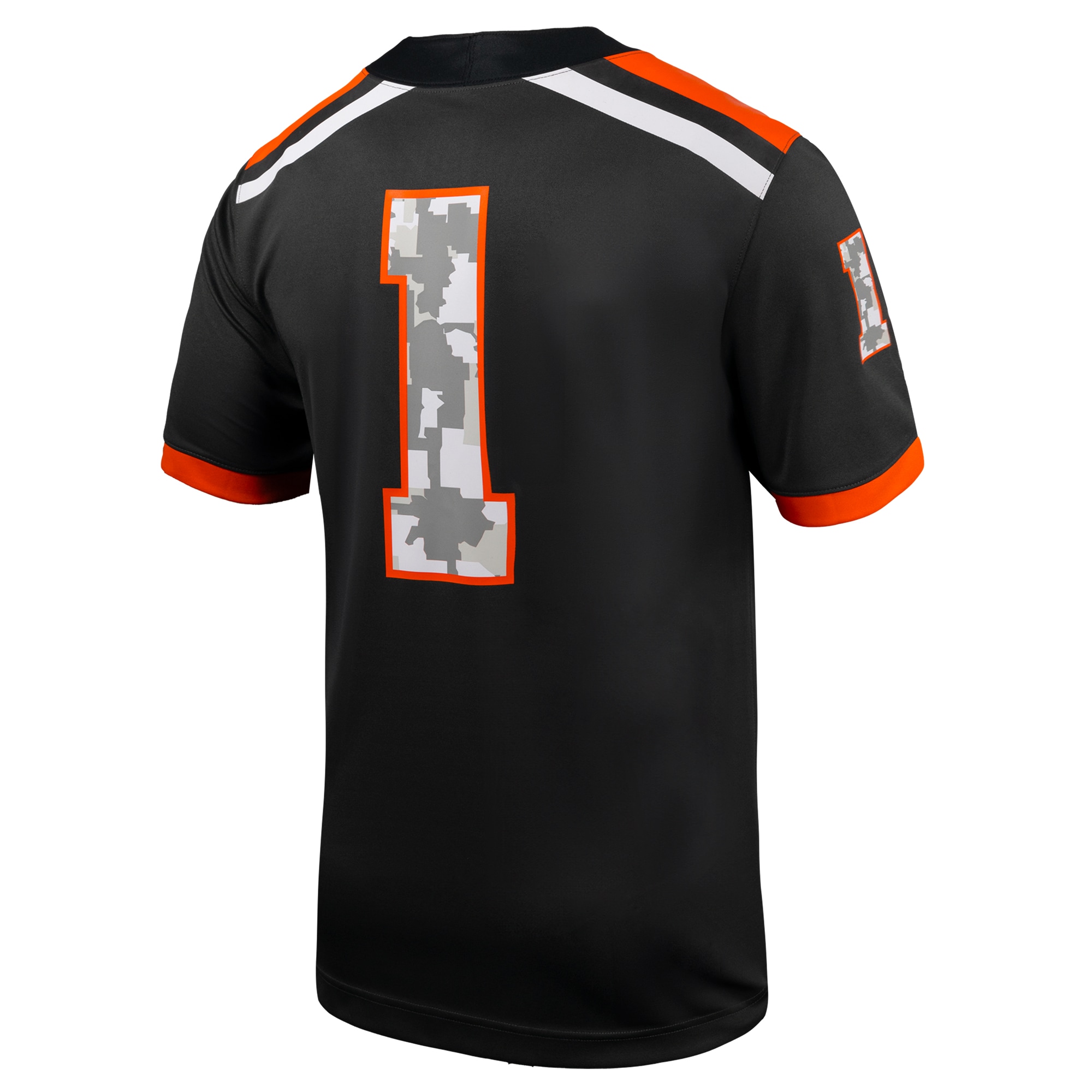 Military Appreciation Oregon State Beavers Untouchable Jersey Anthracite NCAA College Football Fan Wear Military Appreciation