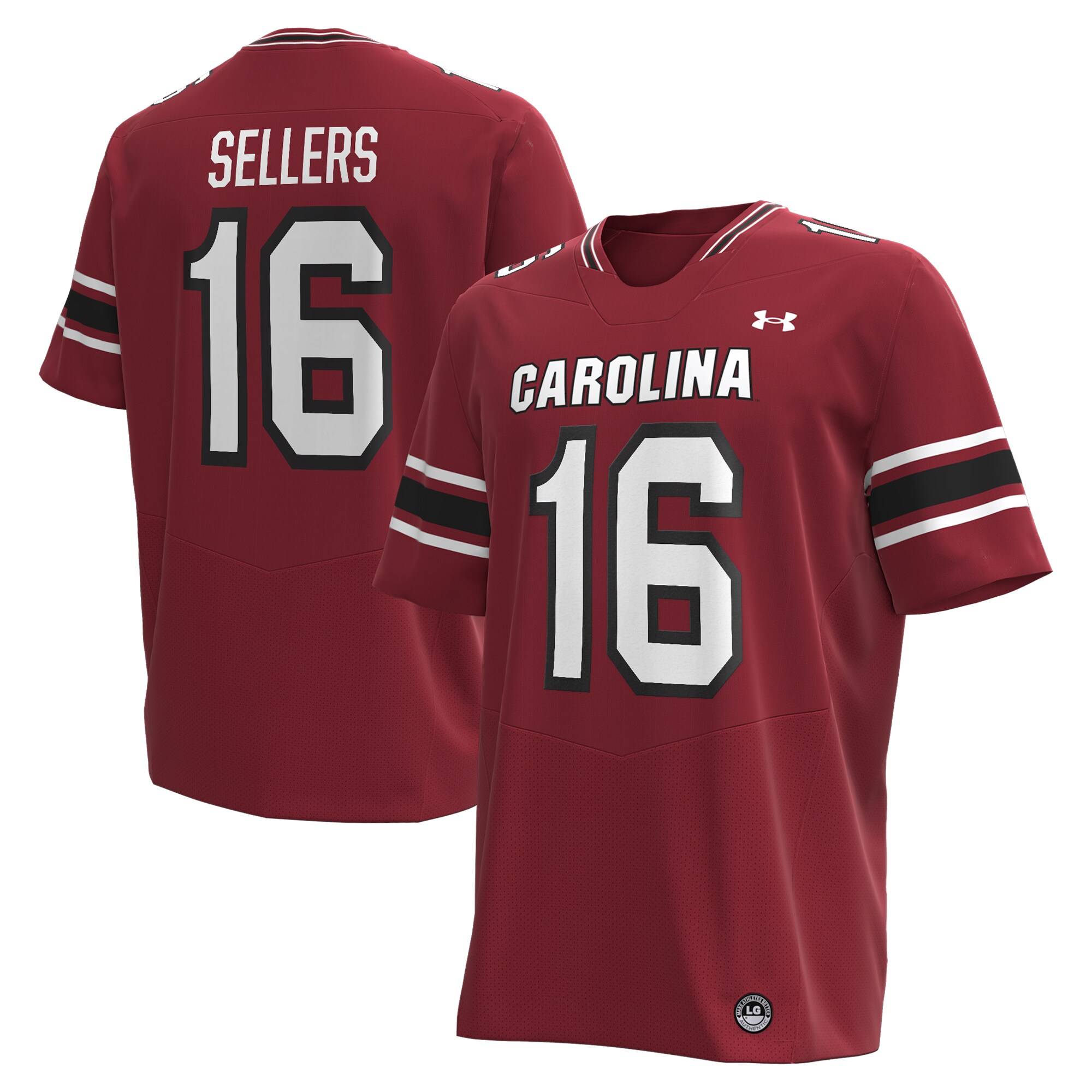 NIL LaNorris Sellers South Carolina Gamecocks Player Jersey Garnet NCAA College Football Fan Wear NIL LaNorris Sellers