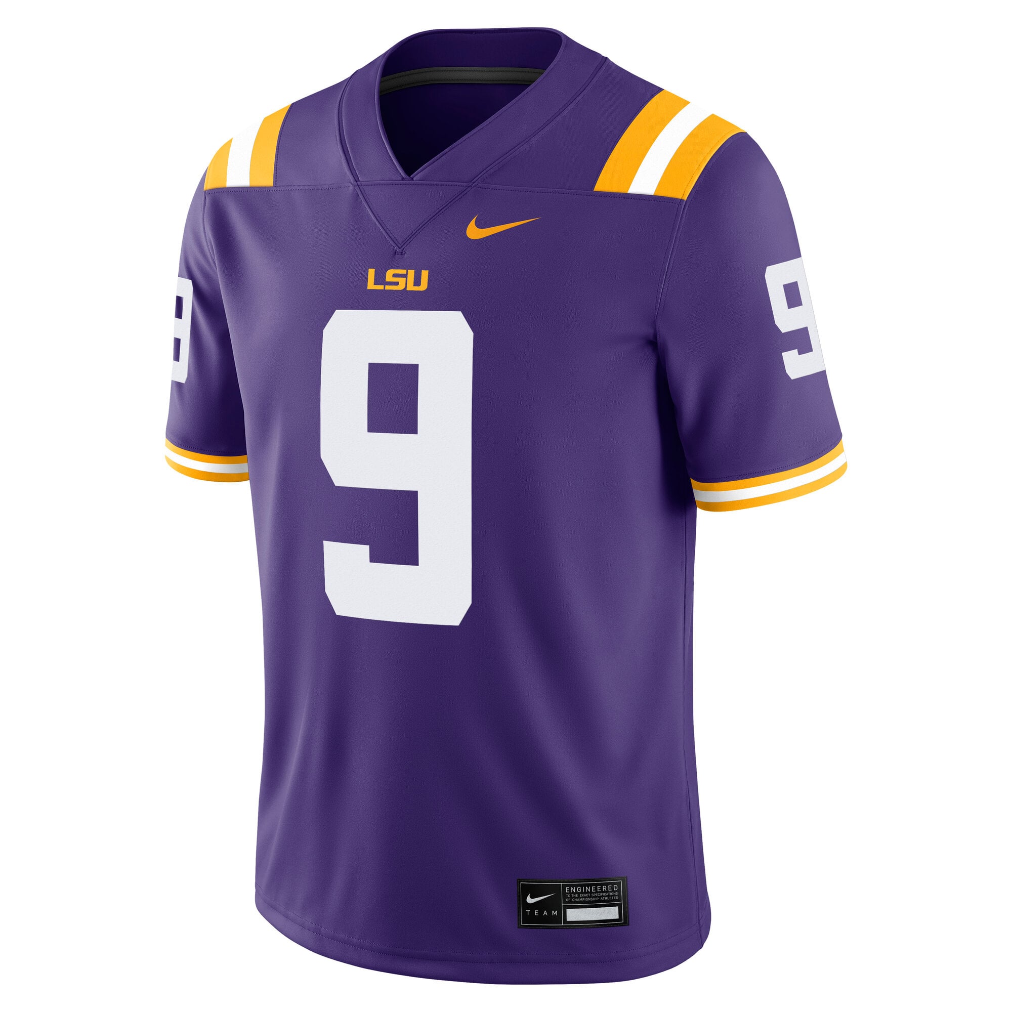 Joe Burrow LSU Tigers Game Jersey Purple NCAA College Football Fan Wear