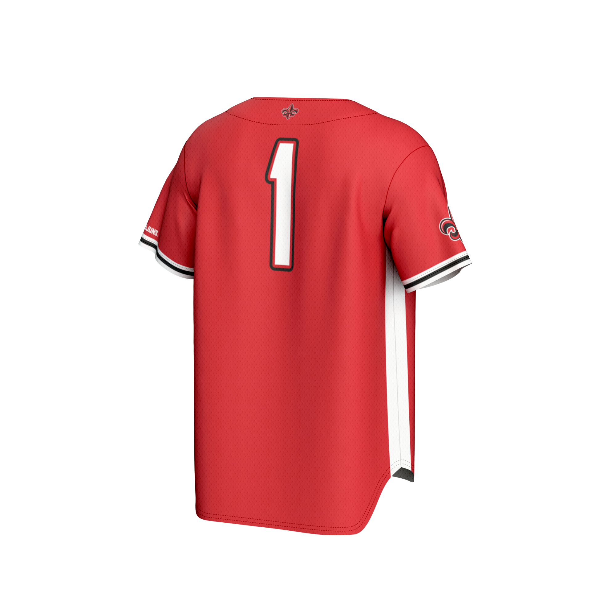 Fashion Louisiana Ragin' Cajuns Game Jersey No.1 Cardinal NCAA College Baseball Fan Wear