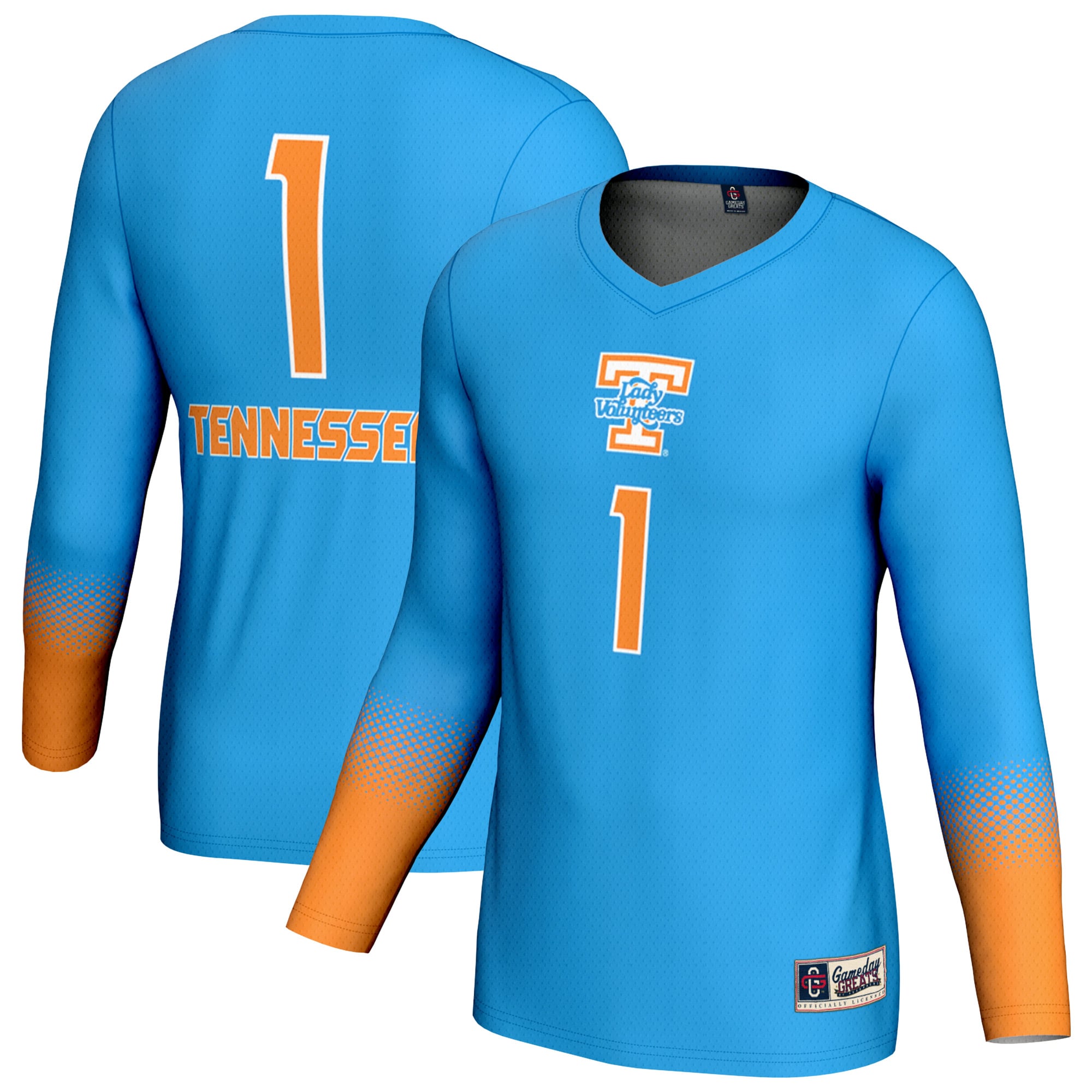 Tennessee Volunteers Jersey Blue NCAA College Volleyball Fan Wear