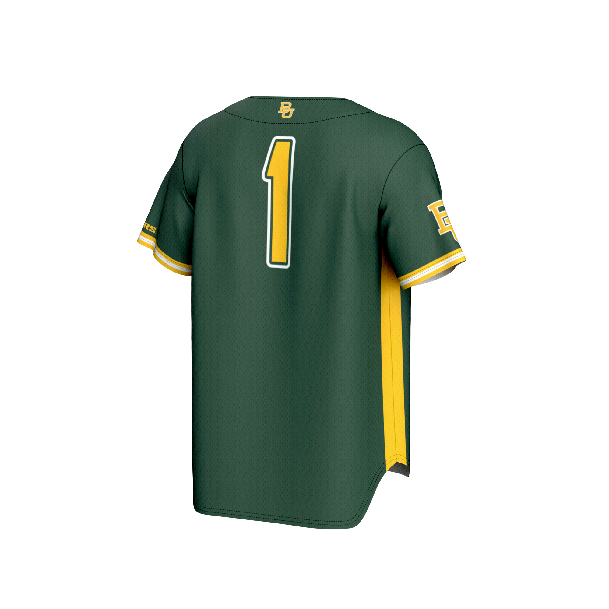 Baseball Fashion Baylor Bears Game Jersey Green NCAA College Baseball Fan Wear Baseball Fashion