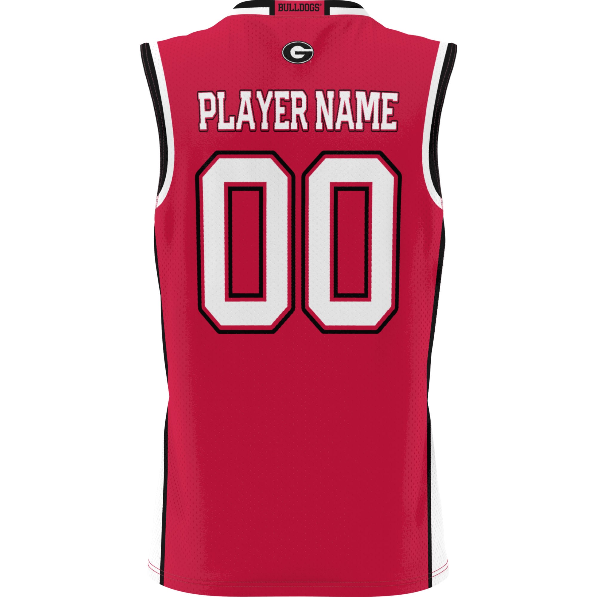 NIL Pick- Basketball Georgia Bulldogs Player Jersey Red NCAA College Basketball Fan Wear NIL Pick- Basketball