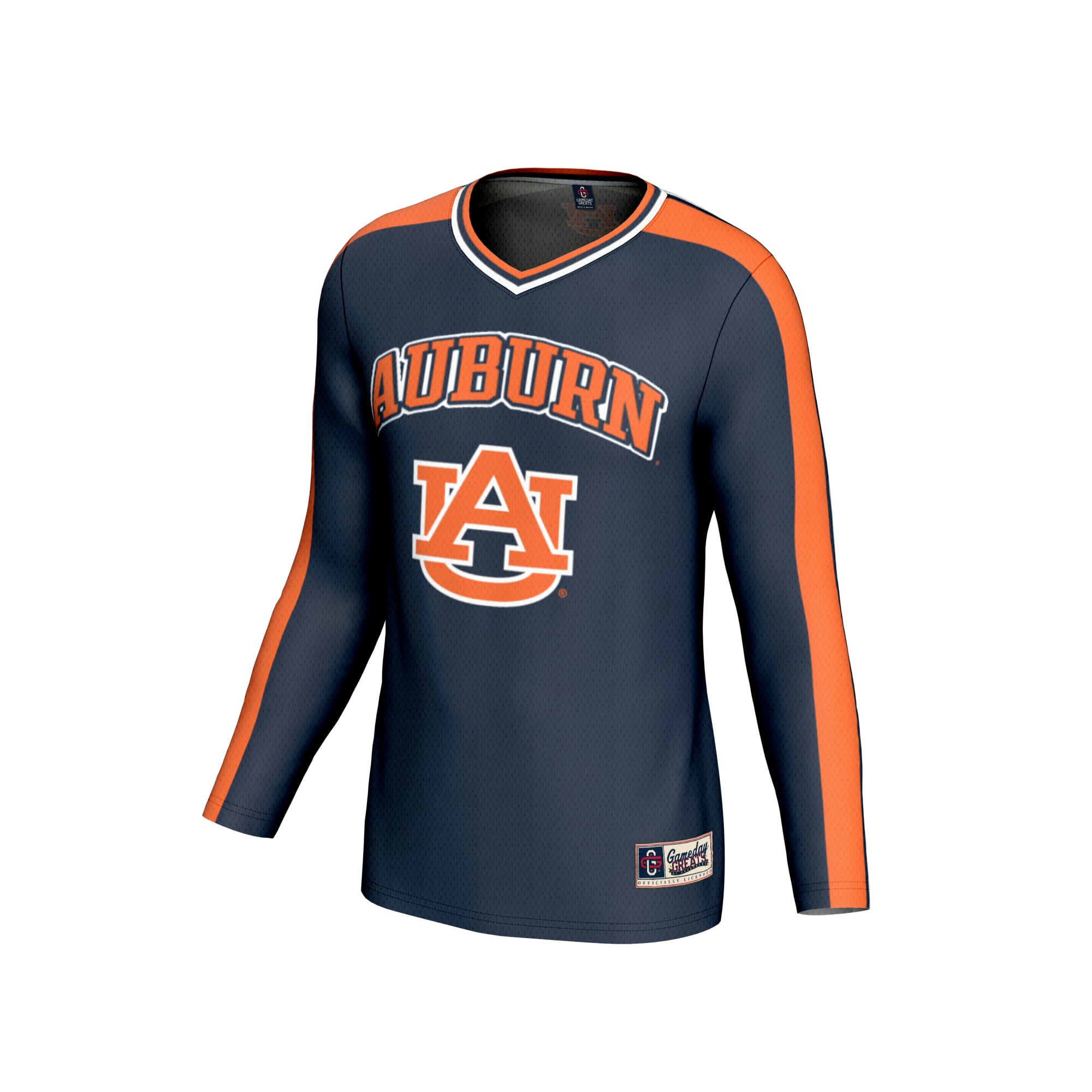 Volleyball Fashion Auburn Tigers Game Jersey No.1 Navy NCAA College Volleyball Fan Wear