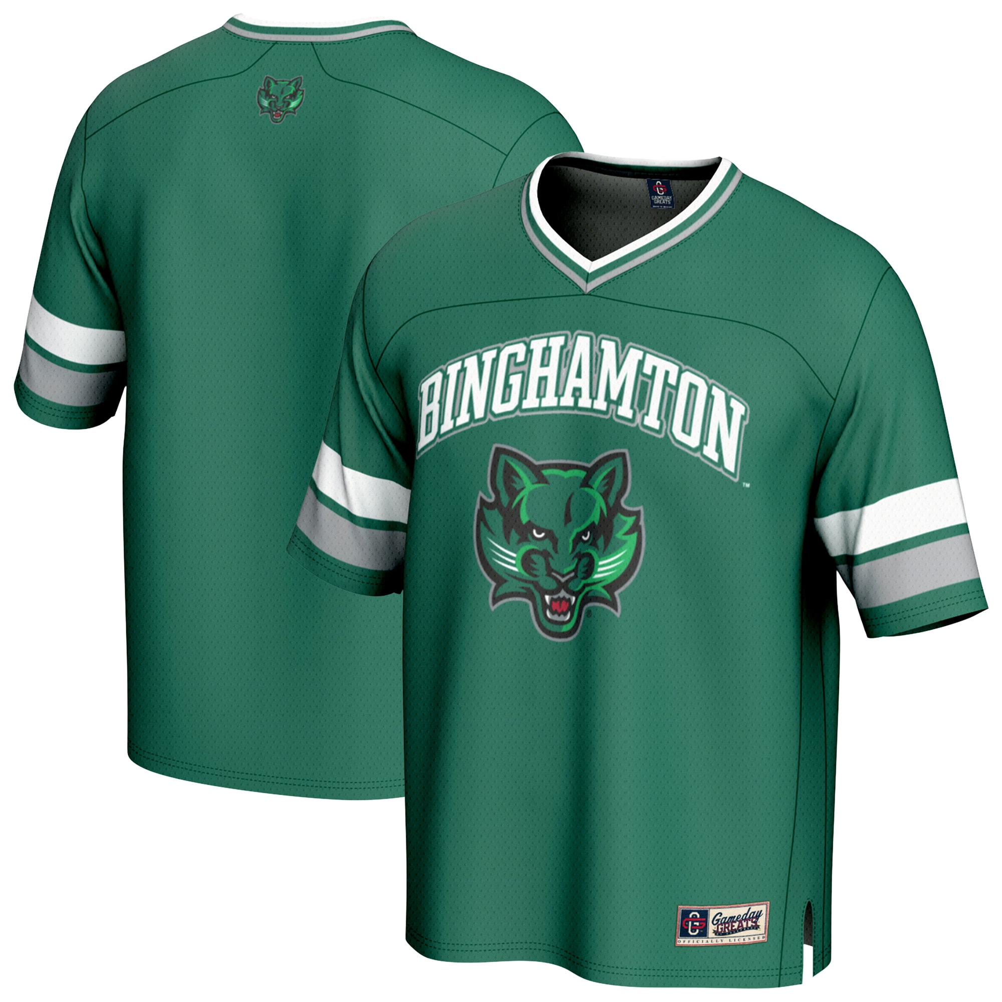 Spirit Binghamton Bearcats Game Jersey Green NCAA College Football Fan Wear