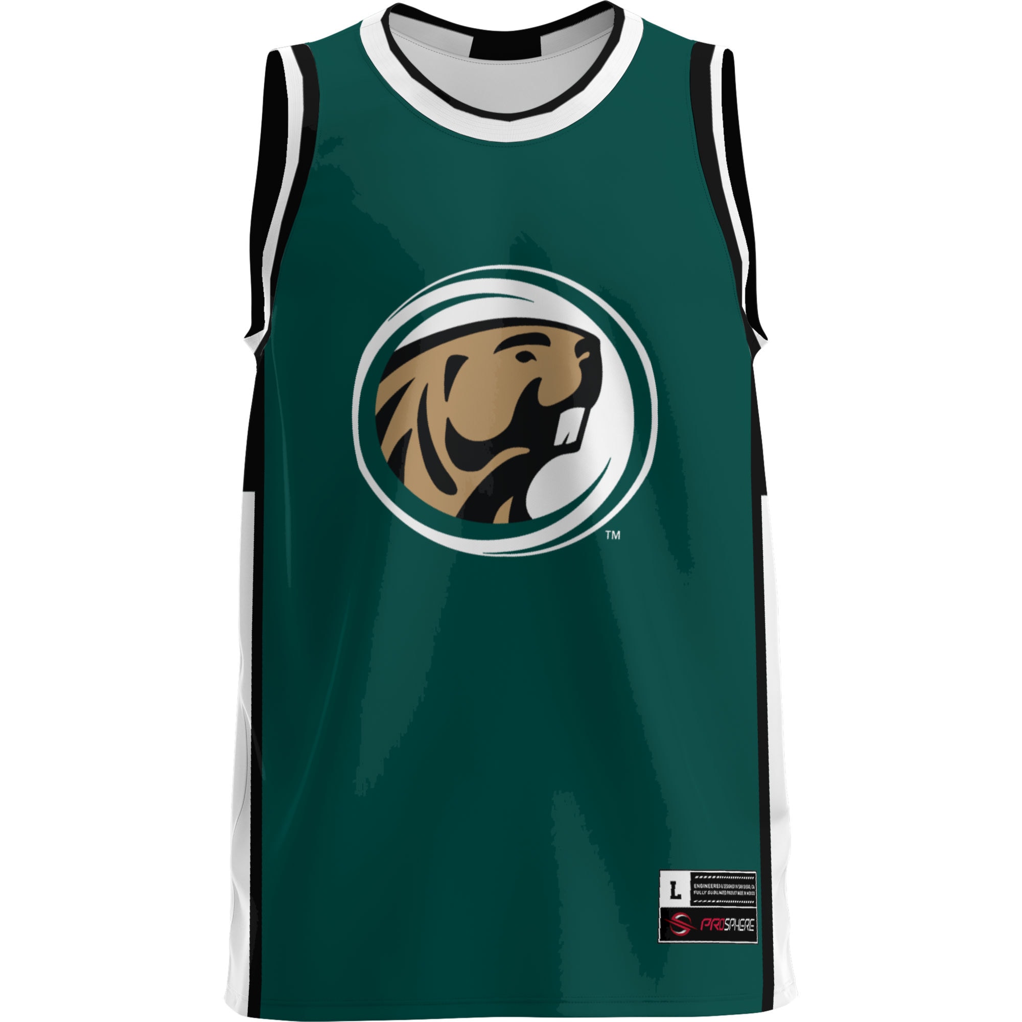Basketball Bemidji State Beavers Game Jersey Green NCAA College Basketball Fan Wear Basketball