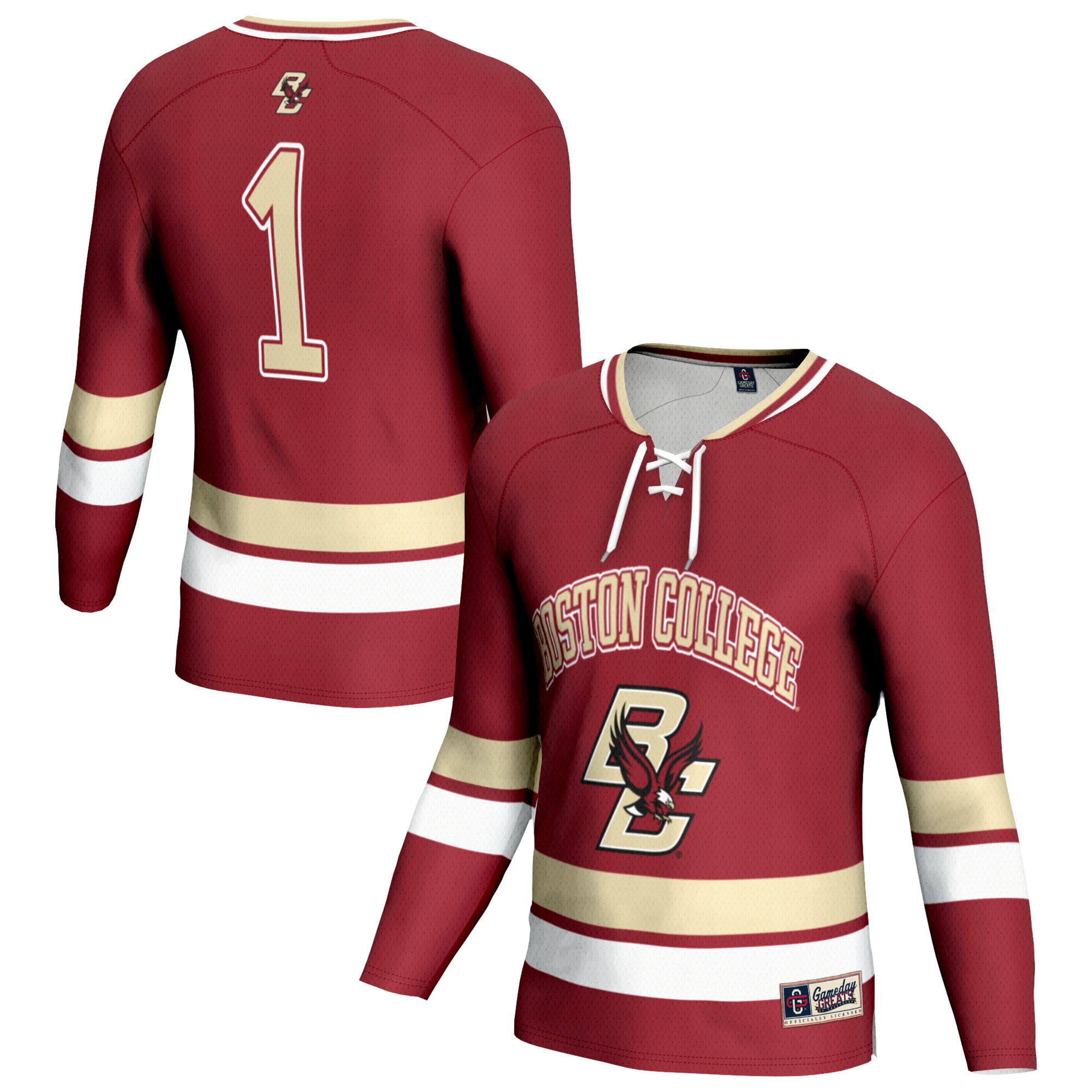 Hockey Fashion Boston Eagles Jersey NCAA College Hockey Fan Wear Hockey Fashion