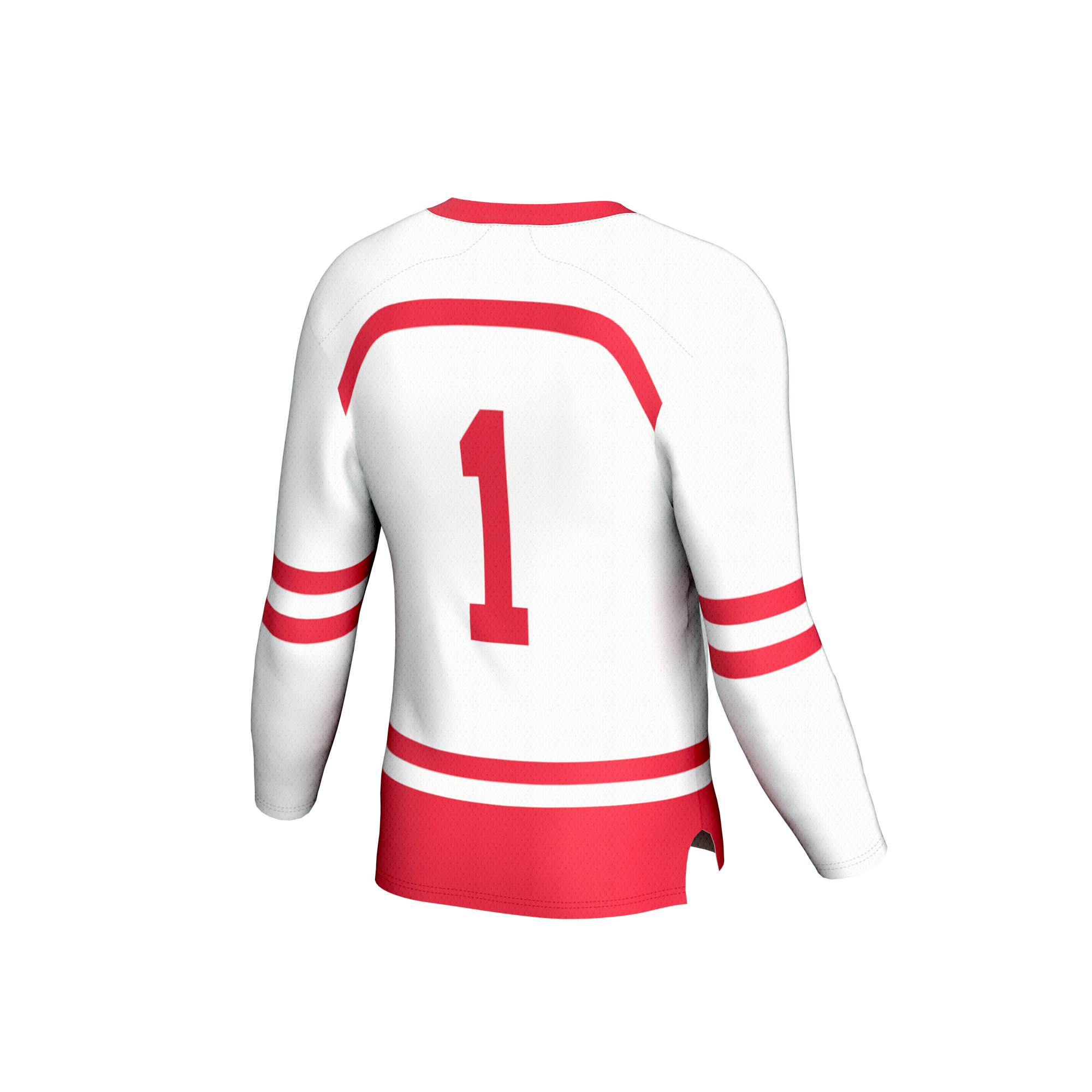 Collegiate Hockey Fashion Boston University Game Jersey White NCAA College Hockey Fan Wear