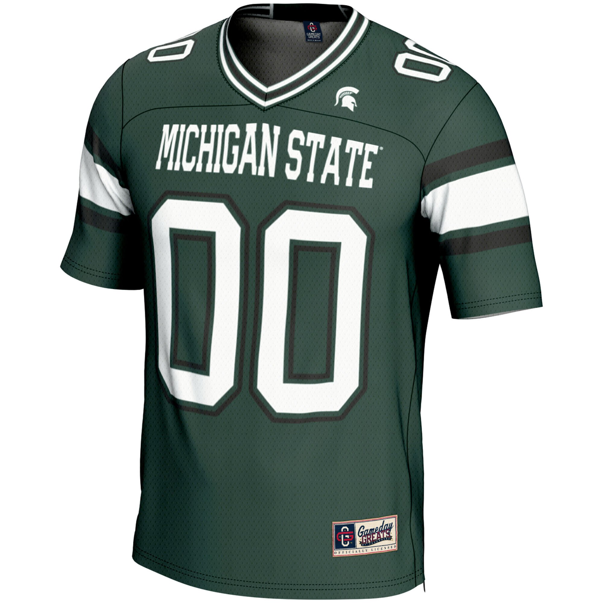 NIL Pick Michigan State Spartans Player Jersey Green NCAA College Football Fan Wear NIL Pick