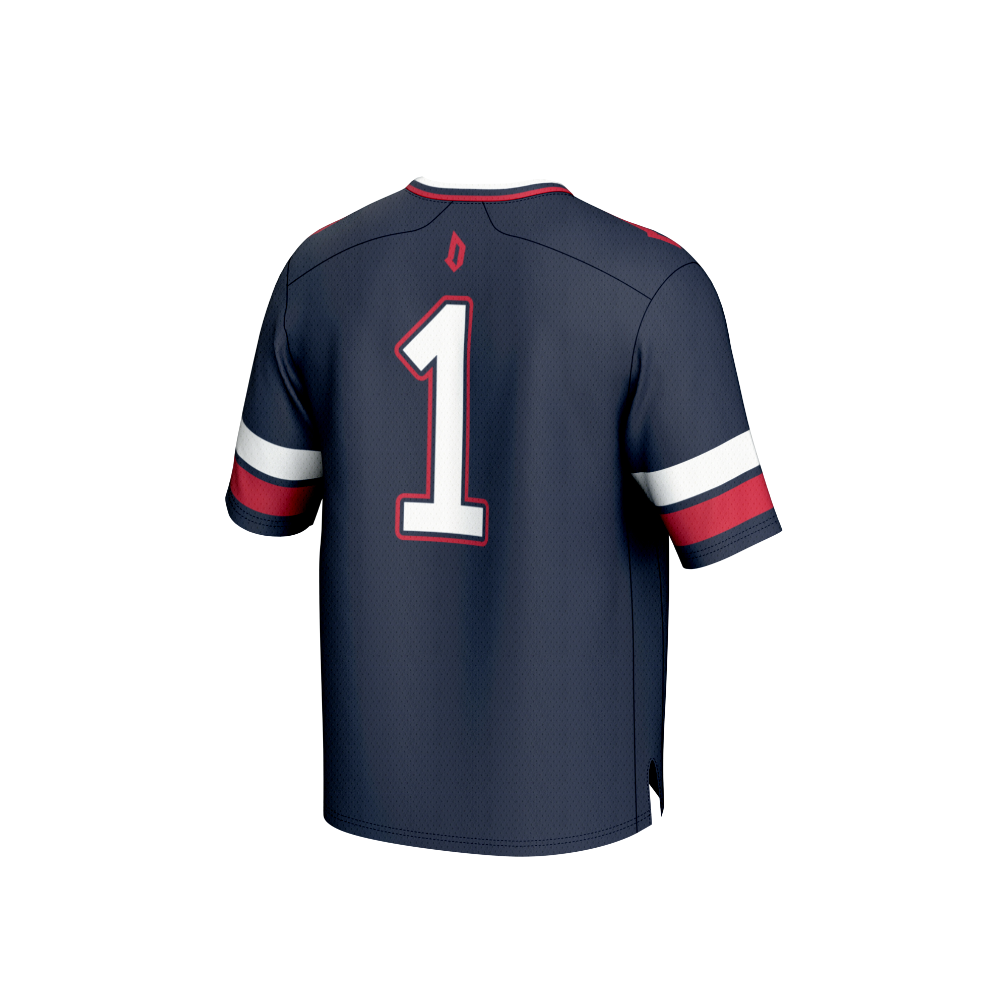 Collegiate Fashion Duquesne Dukes Game Jersey Navy NCAA College Football Fan Wear Collegiate Fashion