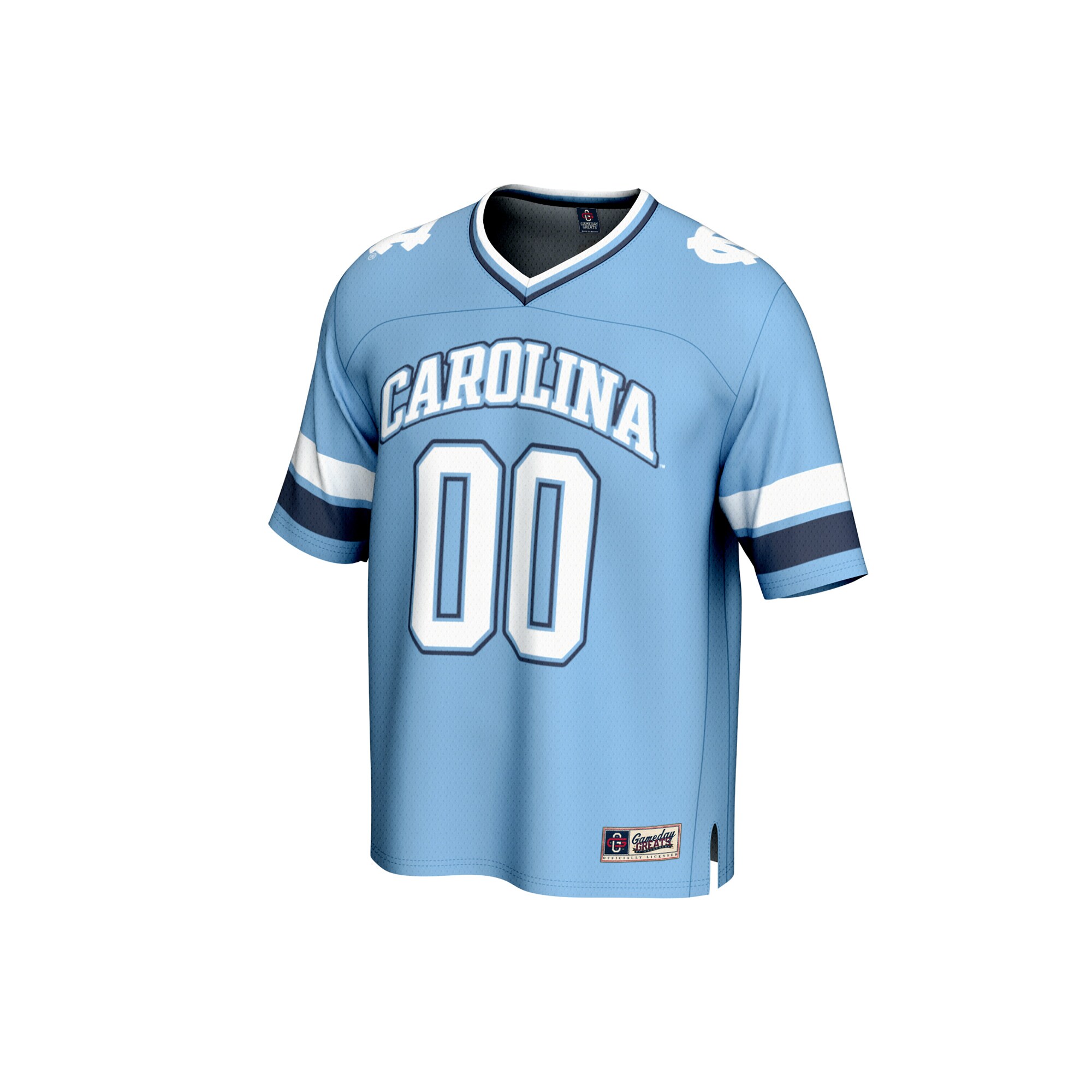 NIL Pick- Fashion North Carolina Tar Heels Player Jersey Blue NCAA College Football Fan Wear NIL Pick- Fashion