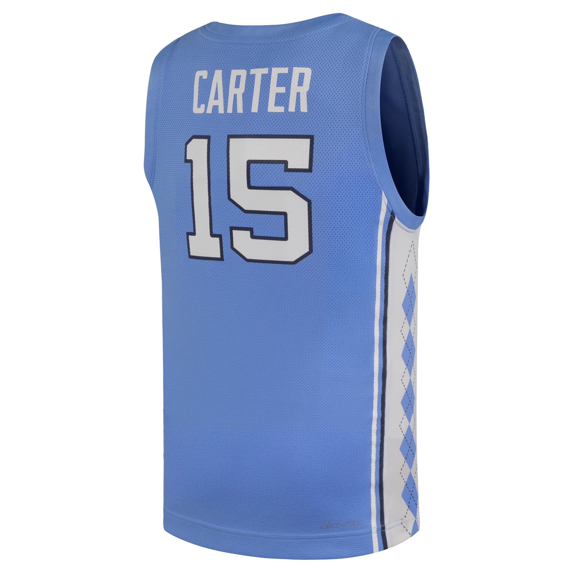 Vince Carter North Carolina Tar Heels Replica Jersey Blue NCAA College Basketball Fan Wear