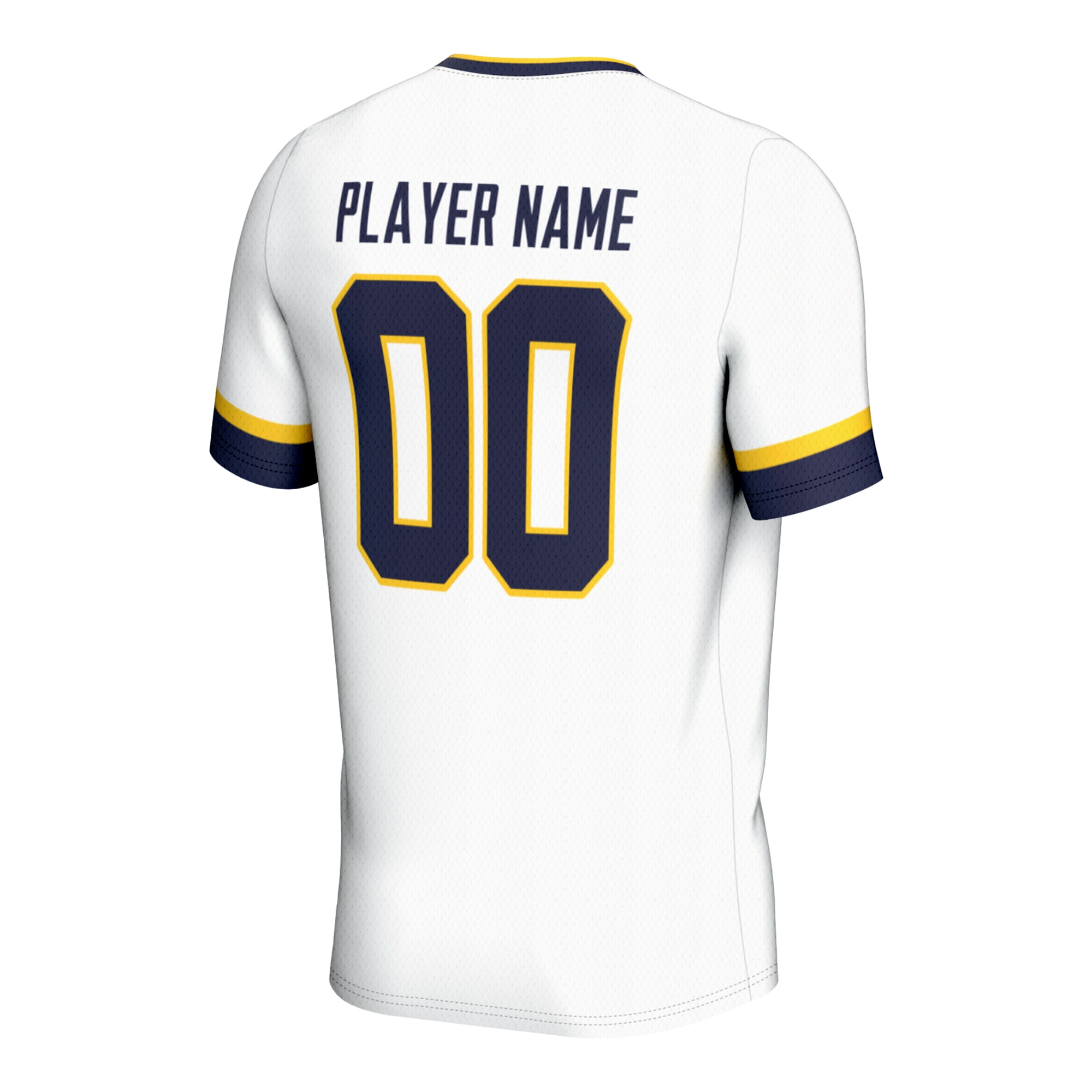 NIL Pick- Soccer Cal Bears Player Jersey White NCAA College Soccer Fan Wear NIL Pick- Soccer