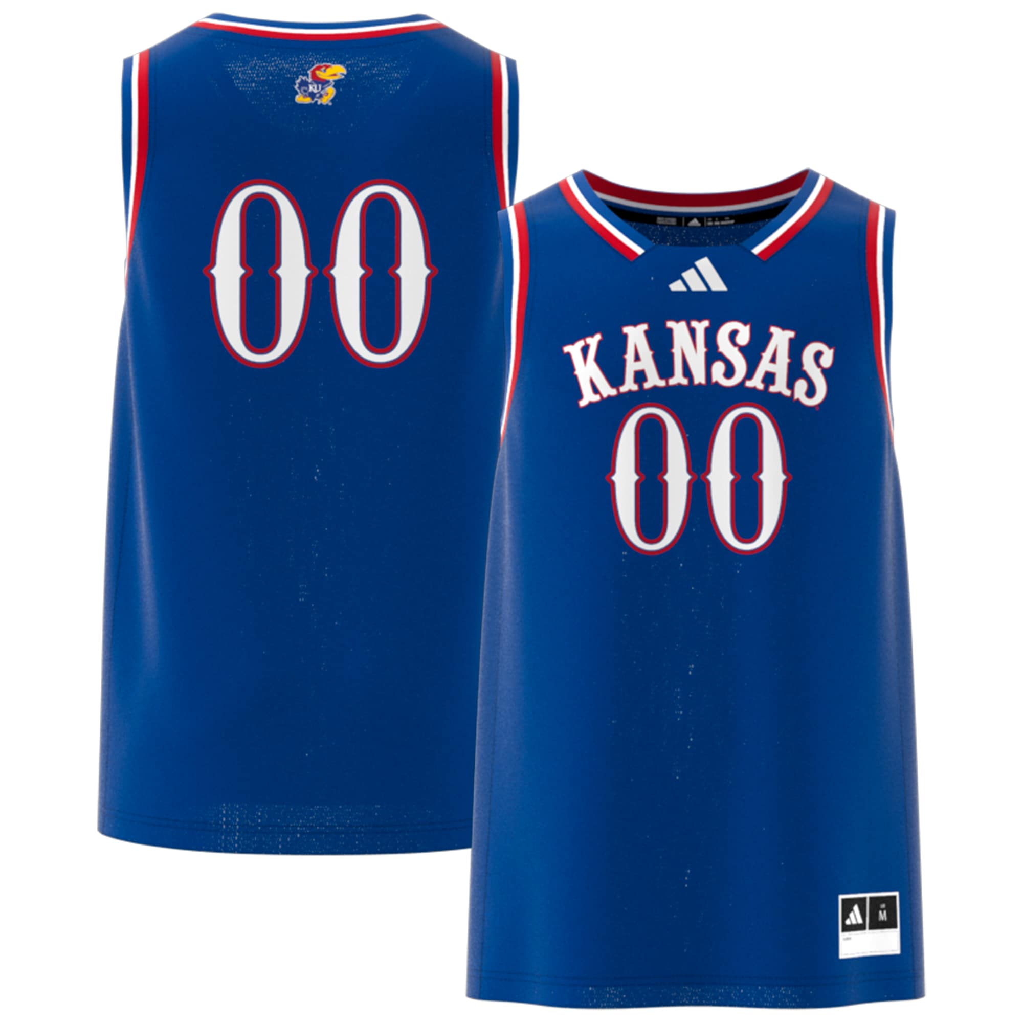 Kansas Jayhawks Jersey No.0 Royal NCAA College Football Fan Wear No.0