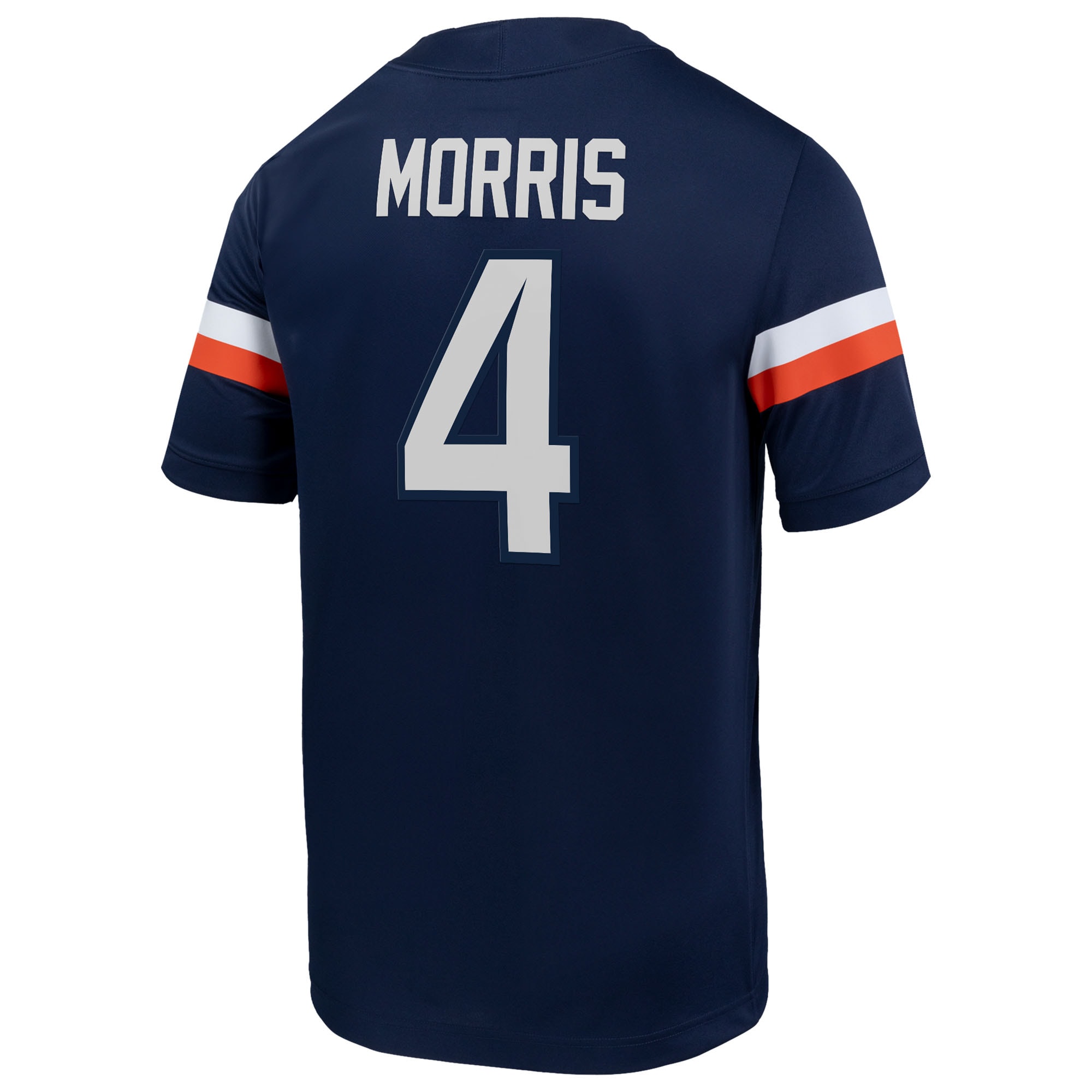 Chandler Morris NIL Virginia Cavaliers Game Jersey Navy NCAA College Football Fan Wear Chandler Morris NIL