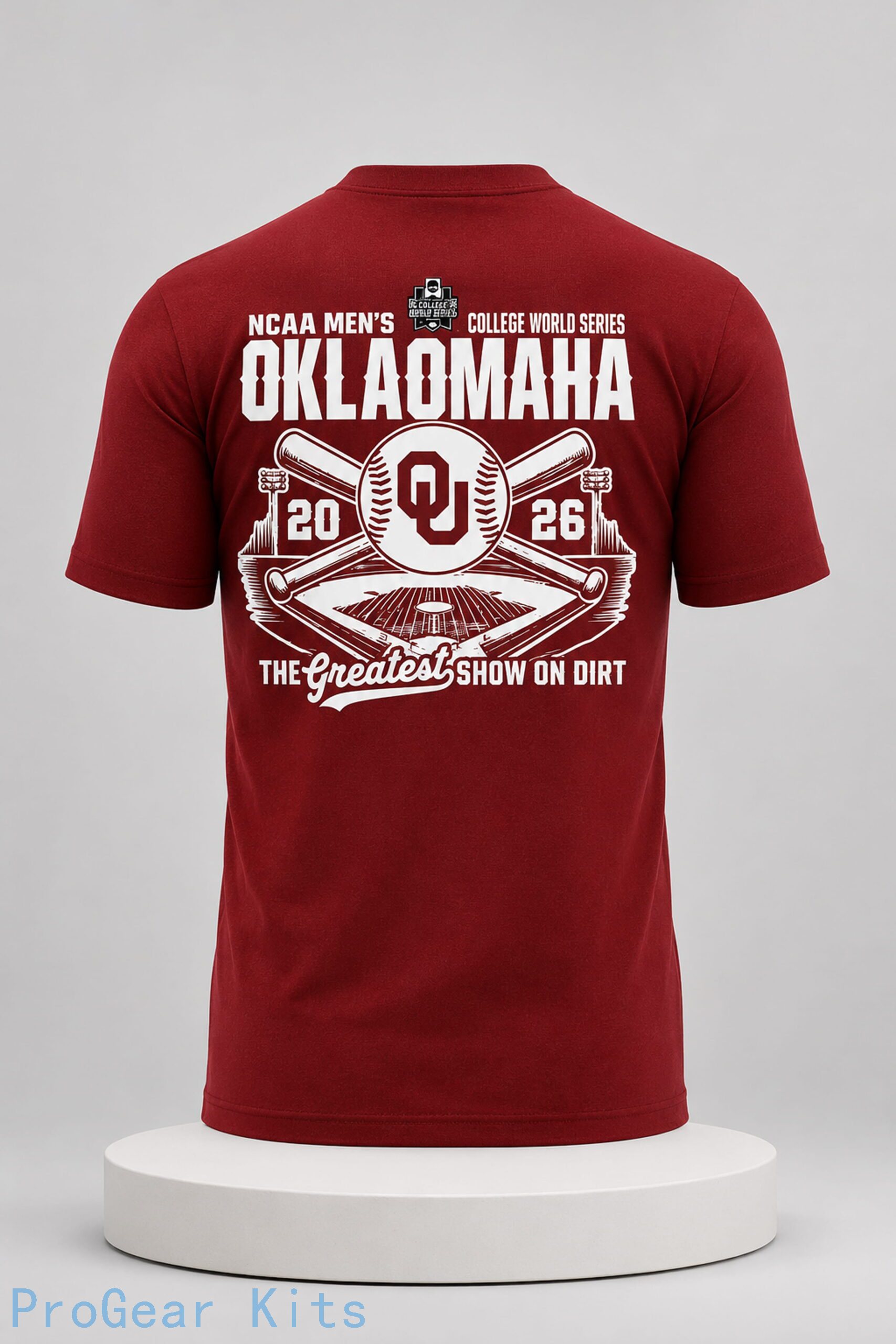 Baseball Oklaomaha Oklahoma Sooners Jersey NCAA College Baseball Fan Wear