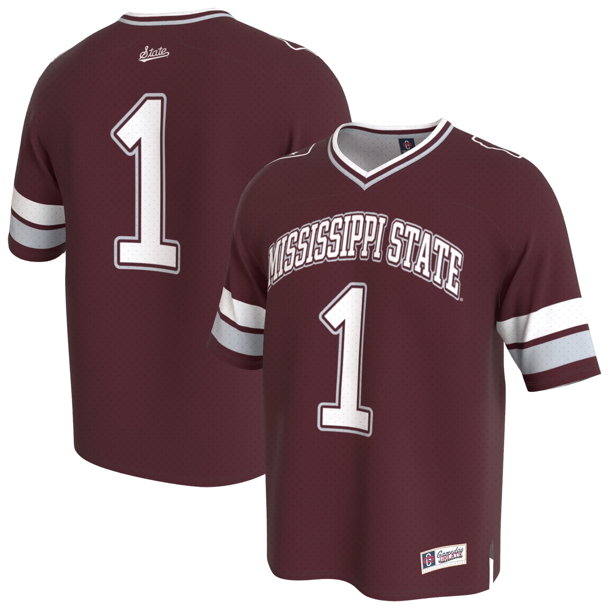Maroon Featherweight Modern Mississippi State Bulldogs Jersey Maroon NCAA College Baseball Fan Wear