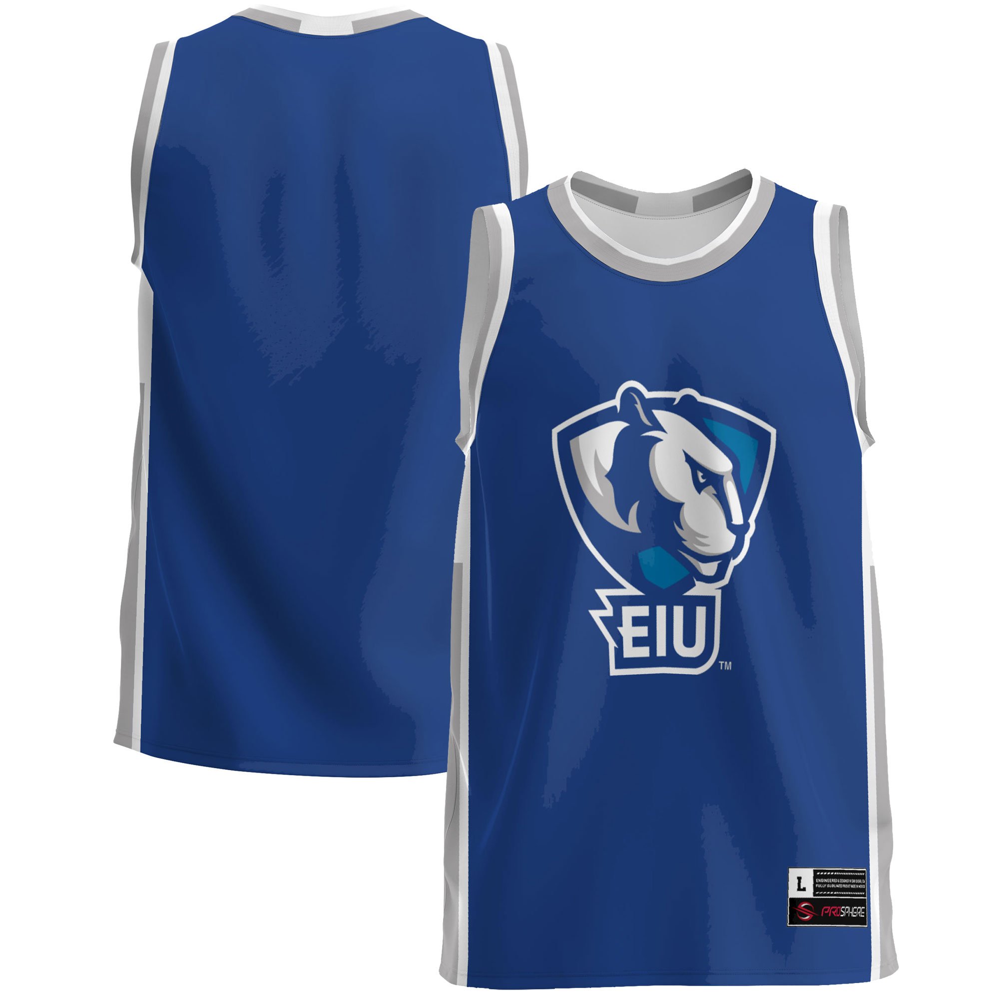 Featherweight Basketball Eastern Illinois Panthers Jersey Blue NCAA College Basketball Fan Wear