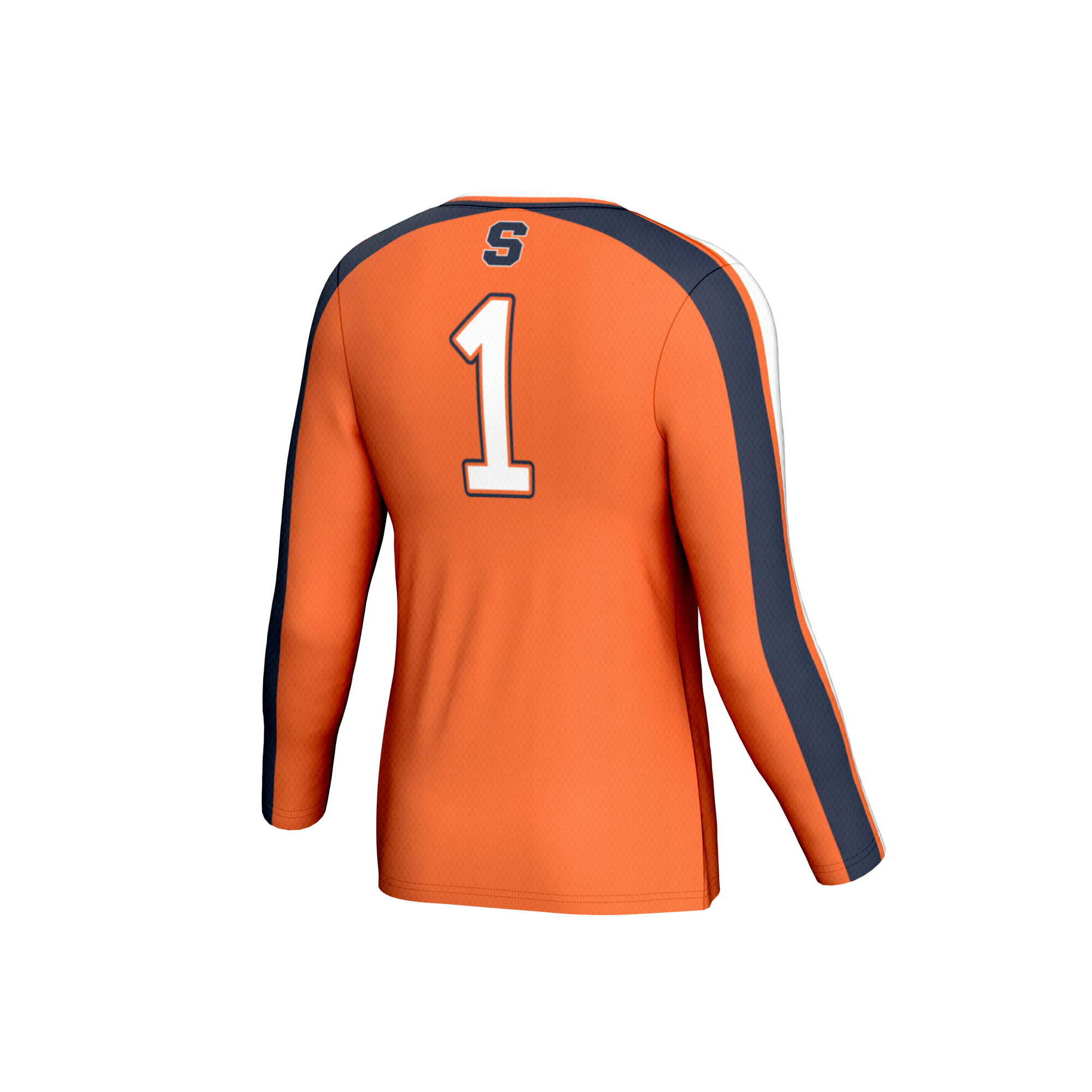 Collegiate Volleyball Fashion Syracuse Orange Game Jersey Orange NCAA College Volleyball Fan Wear Collegiate Volleyball Fashion