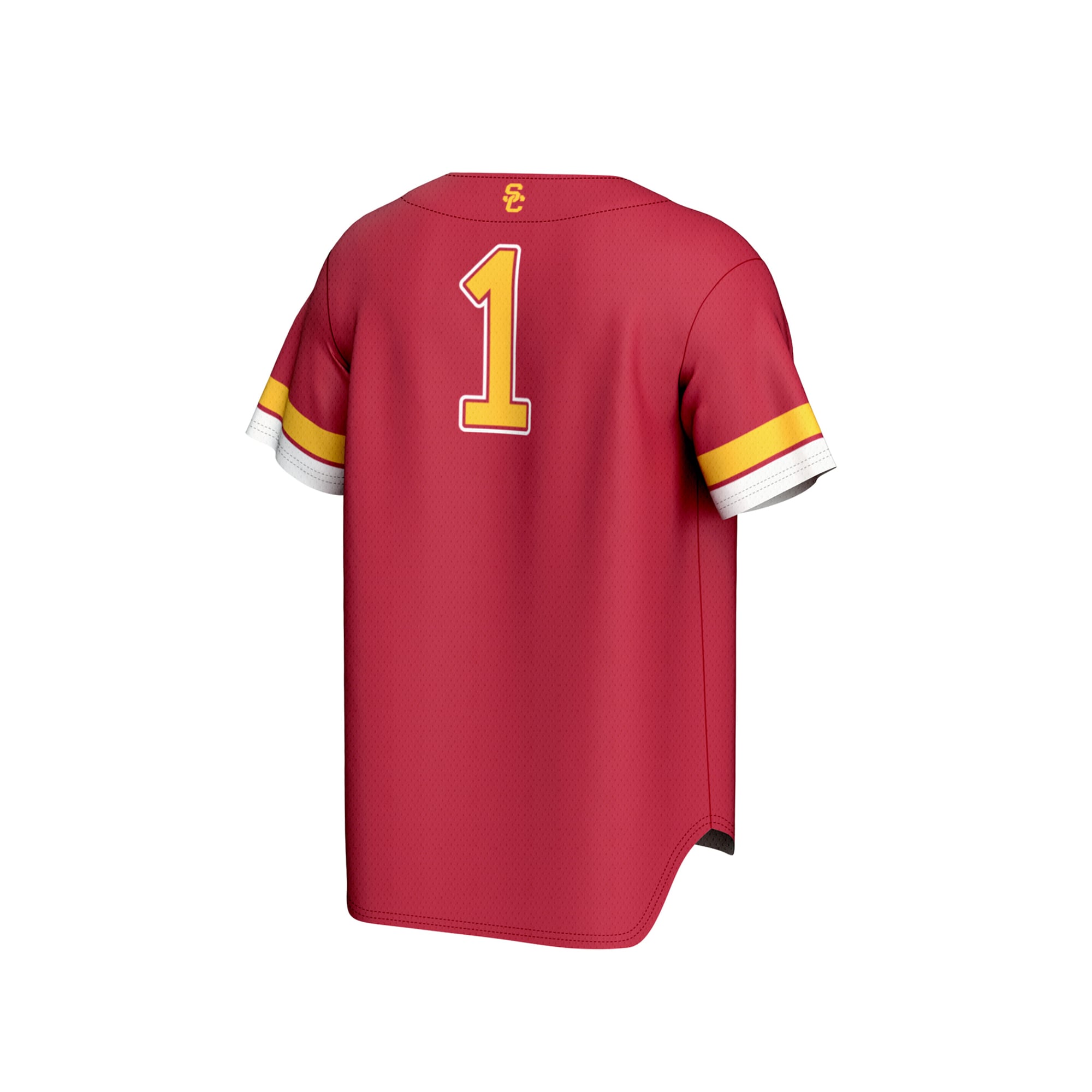 Collegiate Baseball Fashion USC Trojans Game Jersey Cardinal NCAA College Baseball Fan Wear