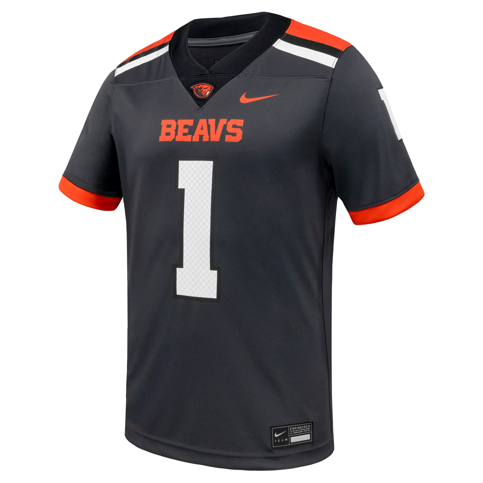 Oregon State Beavers Game Jersey Anthracite NCAA College Football Fan Wear