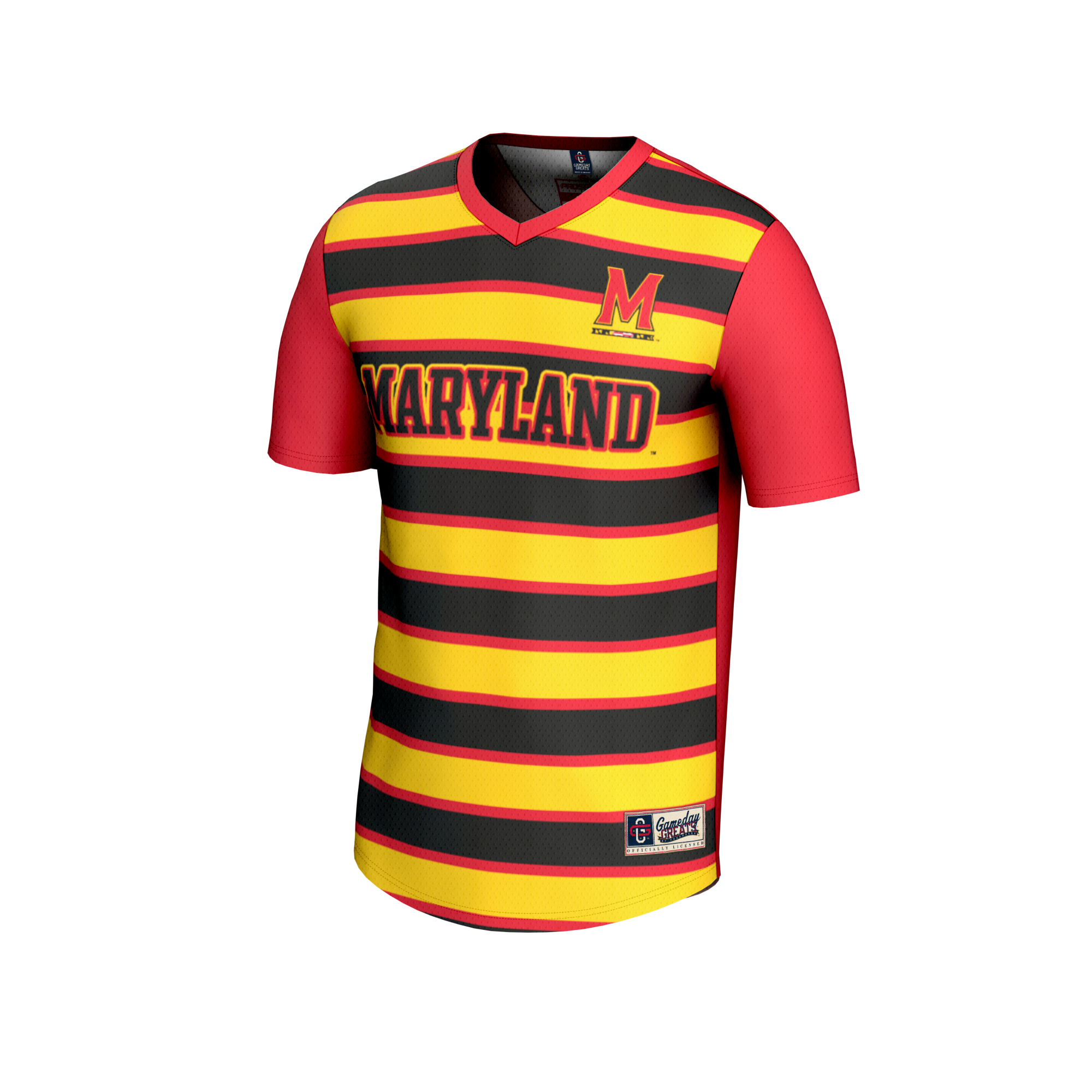 NIL Pick- Collegiate Maryland Terrapins Player Jersey Red NCAA College Soccer Fan Wear NIL Pick- Collegiate