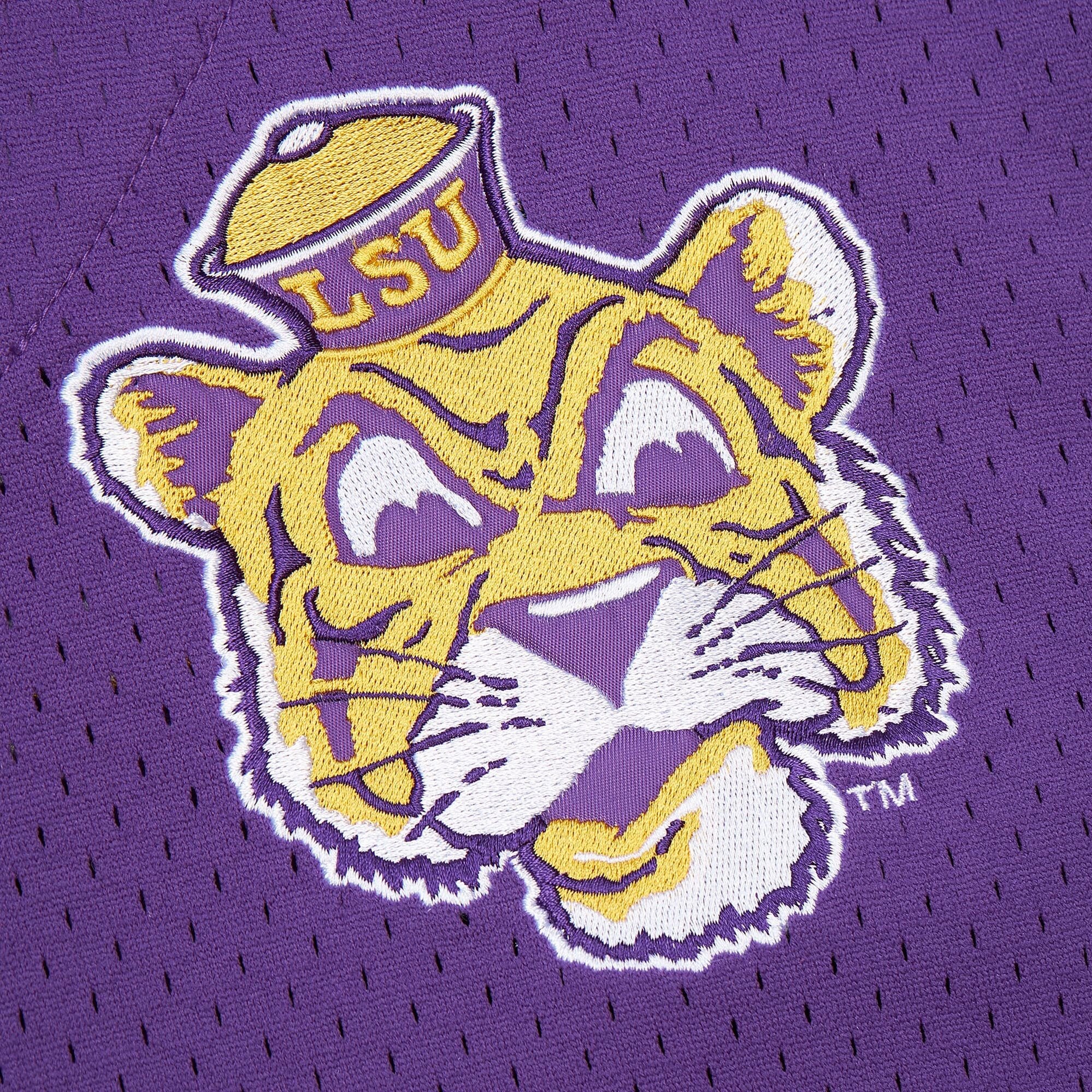 Time Front LSU Tigers Game Jersey Purple NCAA College Football Fan Wear