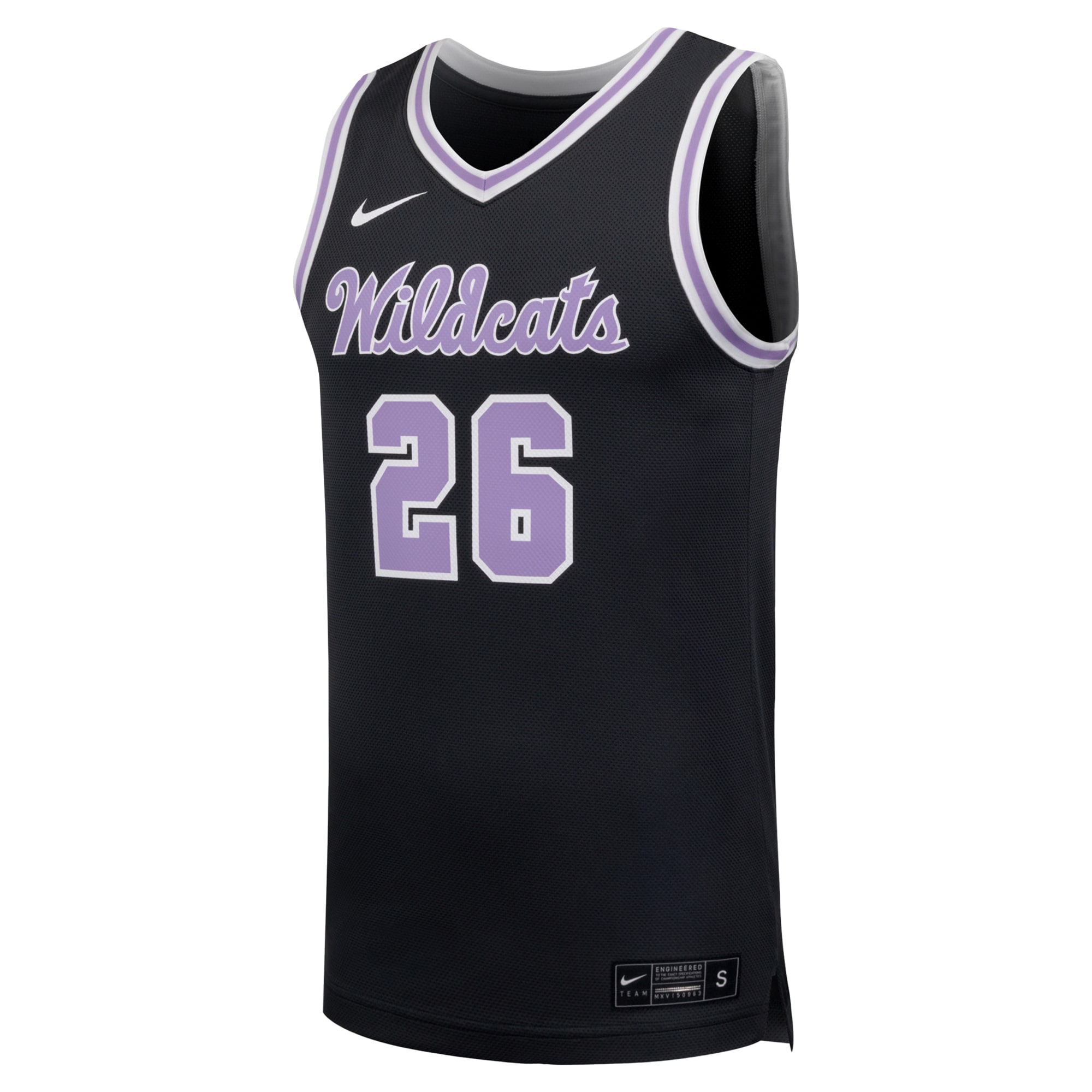 Basketball Kansas State Wildcats Replica Jersey Anthracite NCAA College Basketball Fan Wear