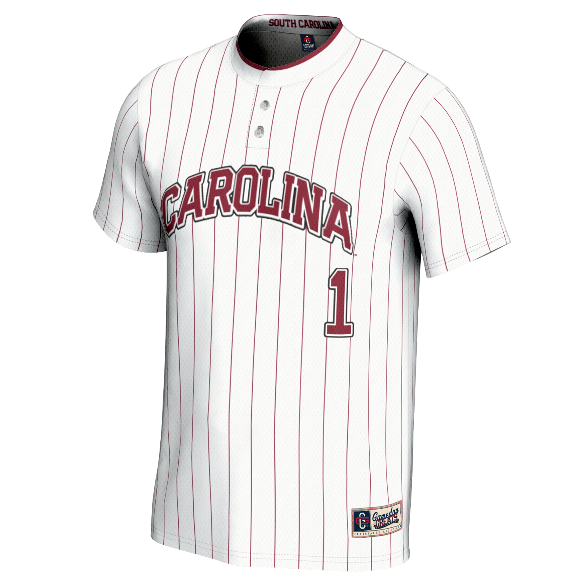 Softball South Carolina Gamecocks Game Jersey White NCAA College Softball Fan Wear Softball