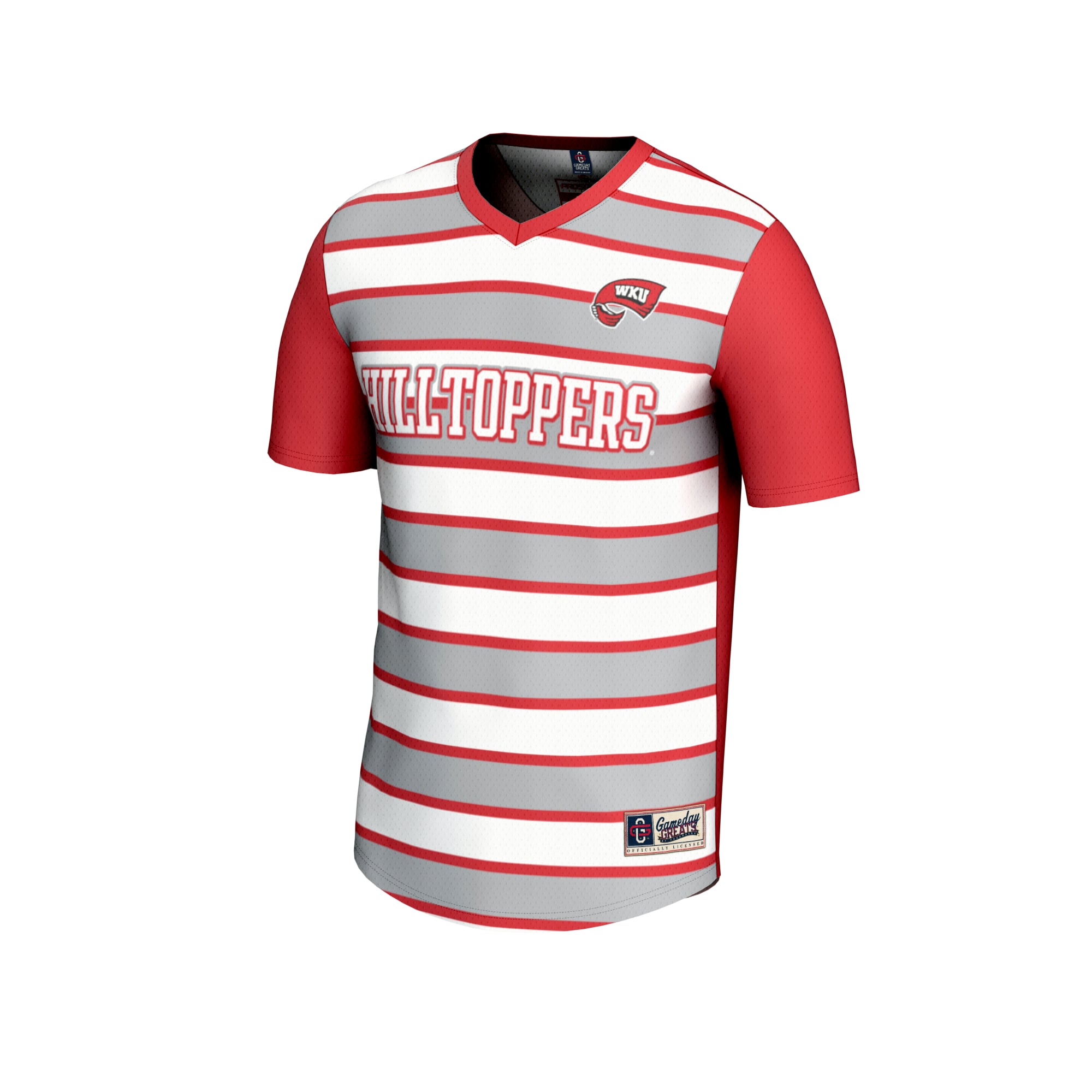 NIL Pick- Collegiate Western Kentucky Hilltoppers Player Jersey Red NCAA College Soccer Fan Wear NIL Pick- Collegiate