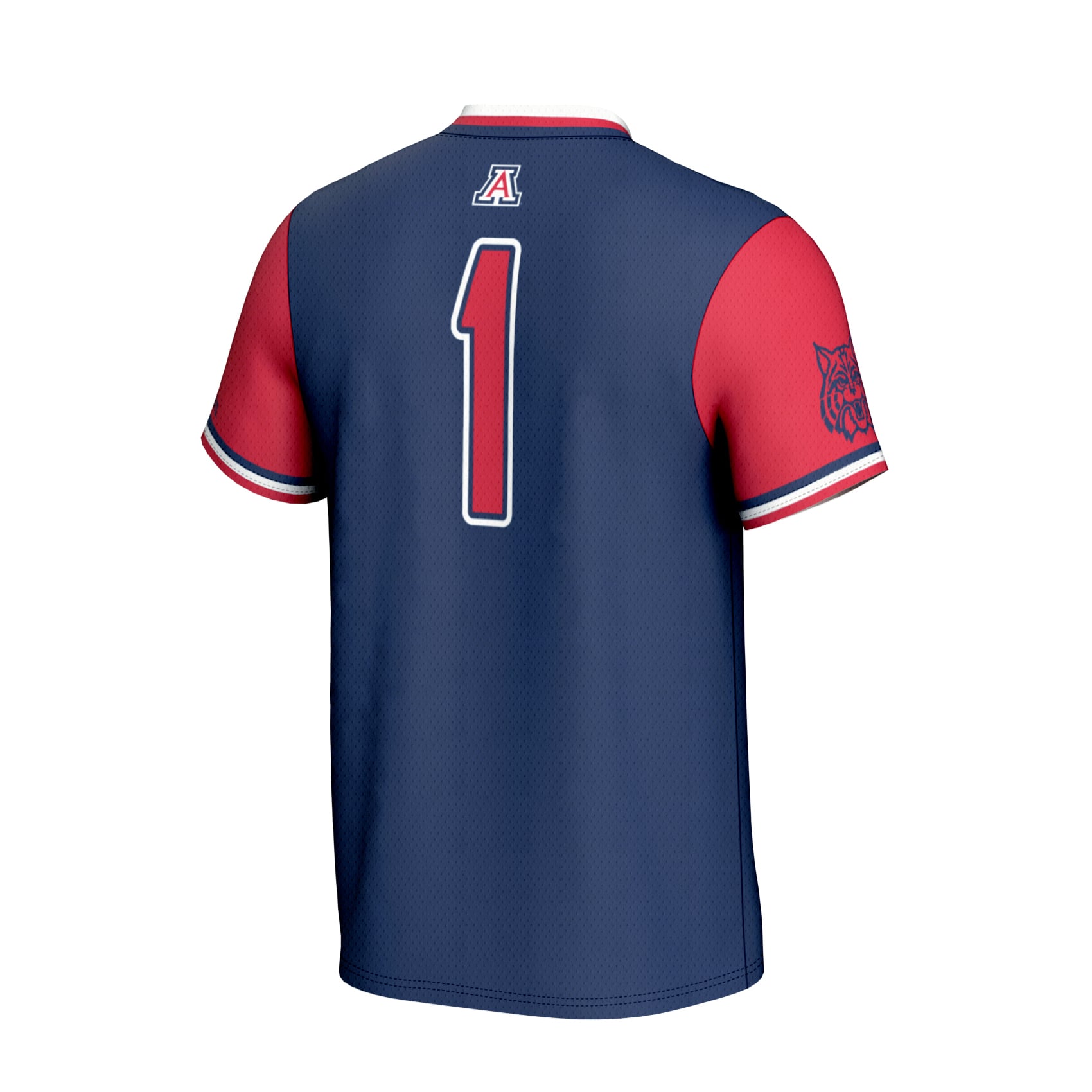 Navy Softball Fashion Arizona Wildcats Game Jersey Navy NCAA College Softball Fan Wear