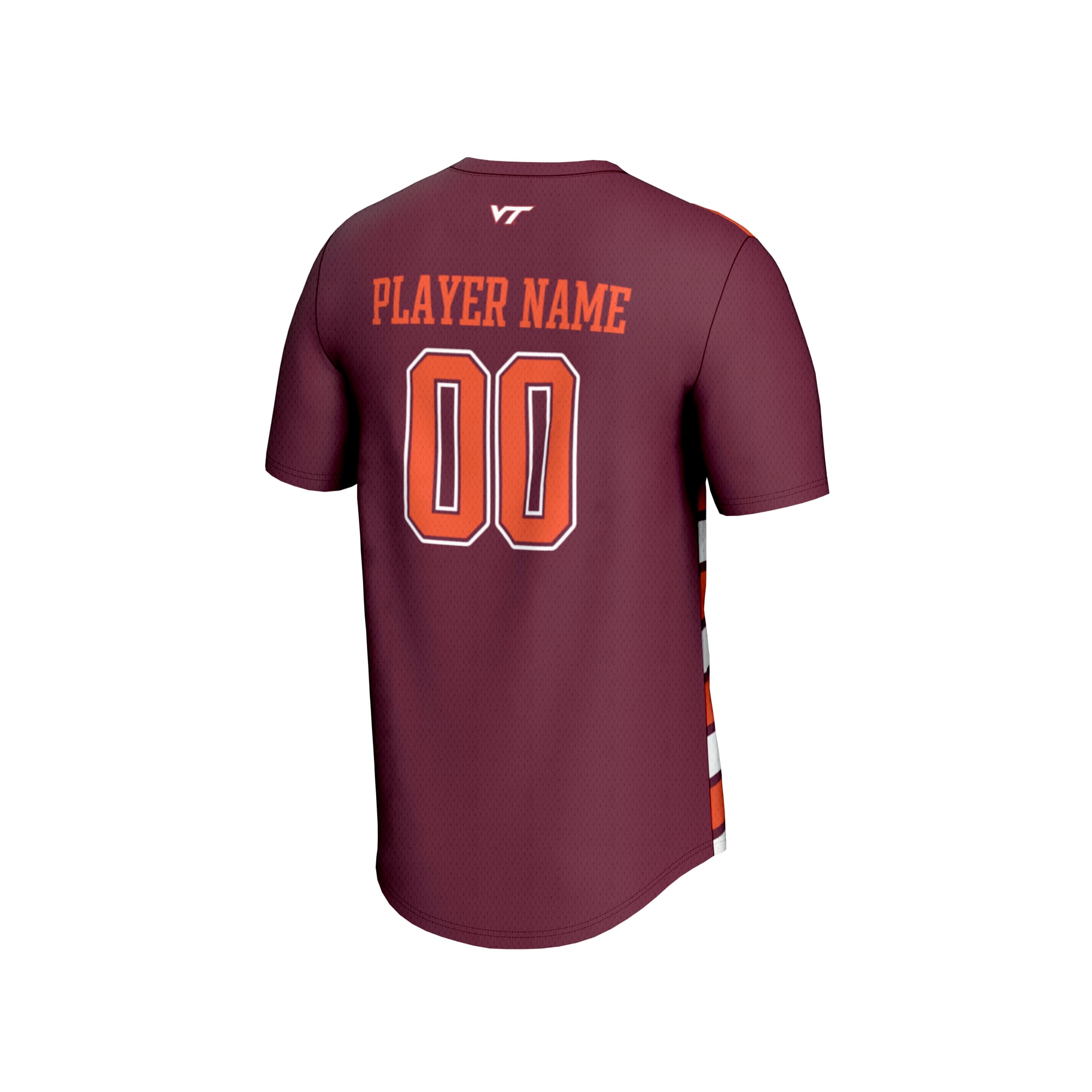 NIL Pick- Collegiate Virginia Tech Hokies Player Jersey Maroon NCAA College Soccer Fan Wear